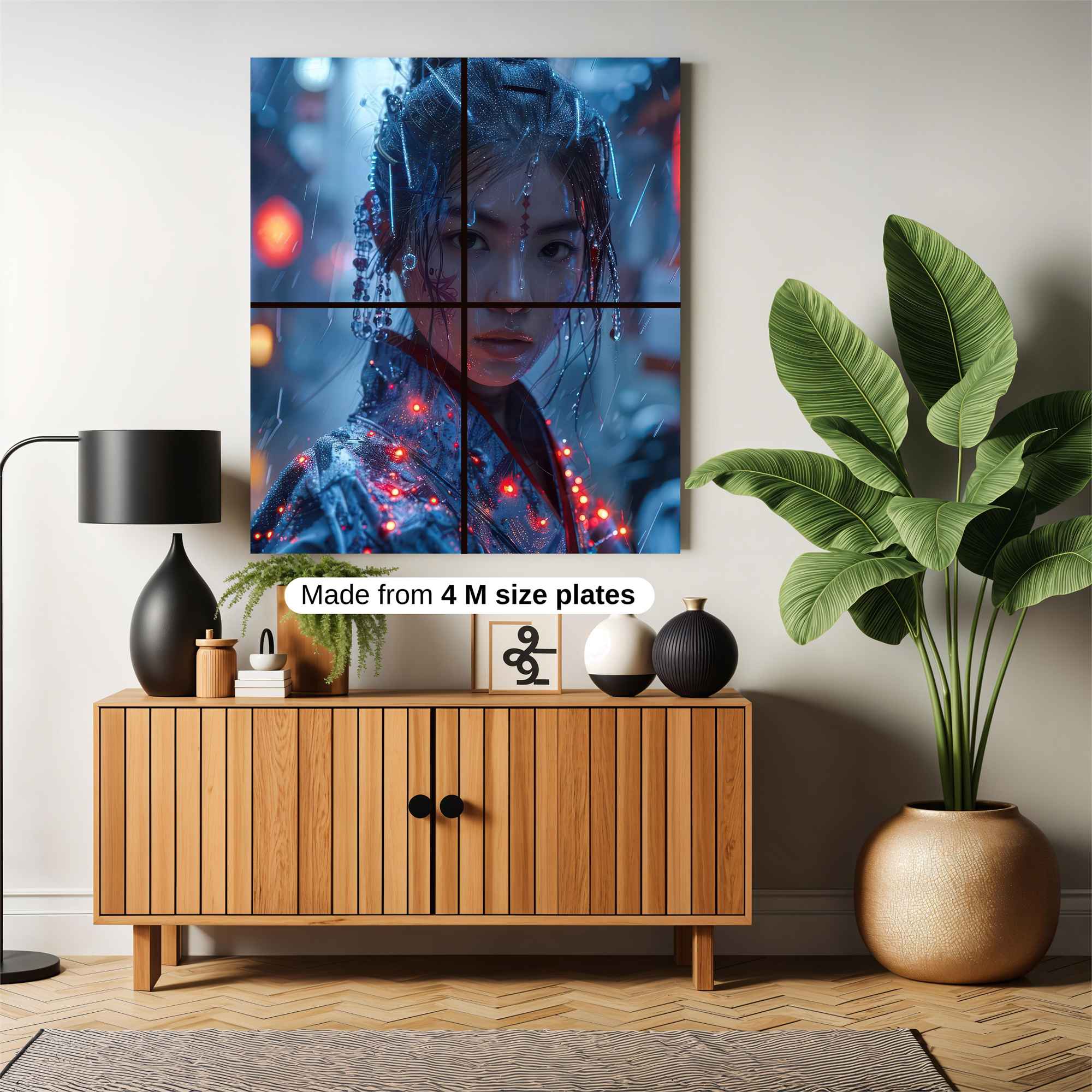 Geisha Glow Safe Wall Magnetic / M