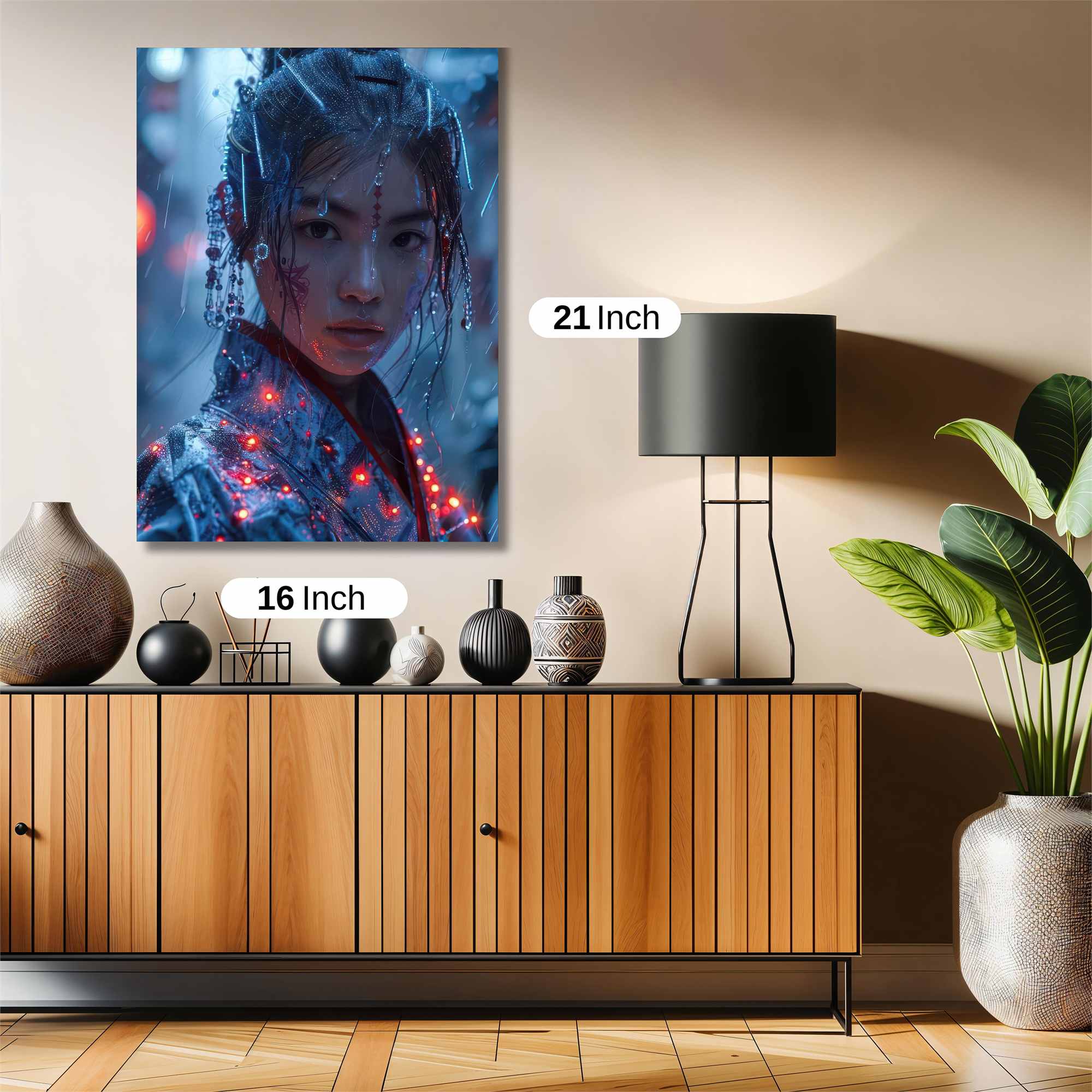 Geisha Glow Safe Wall Magnetic / M