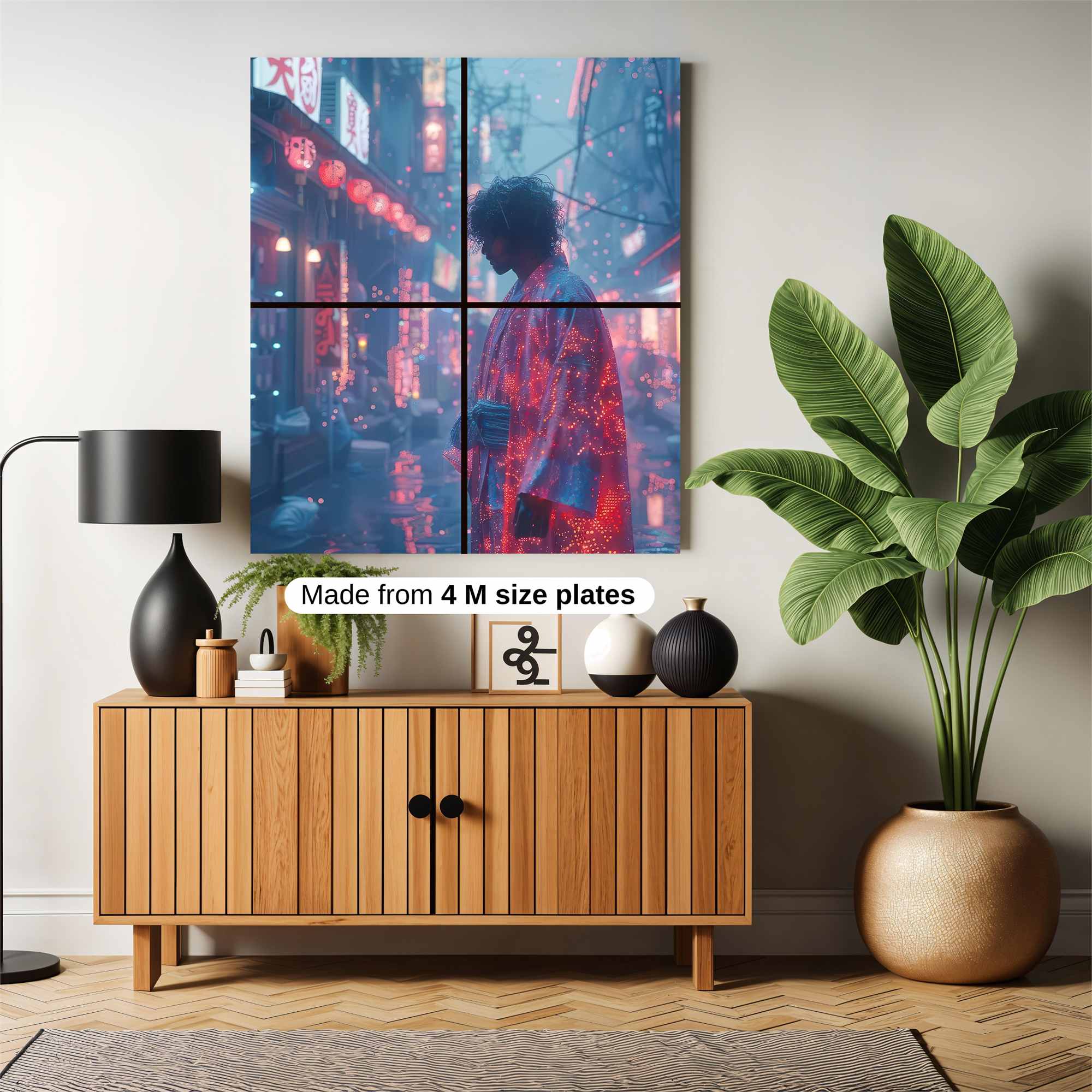 Neon Solitude Safe Wall Magnetic / M