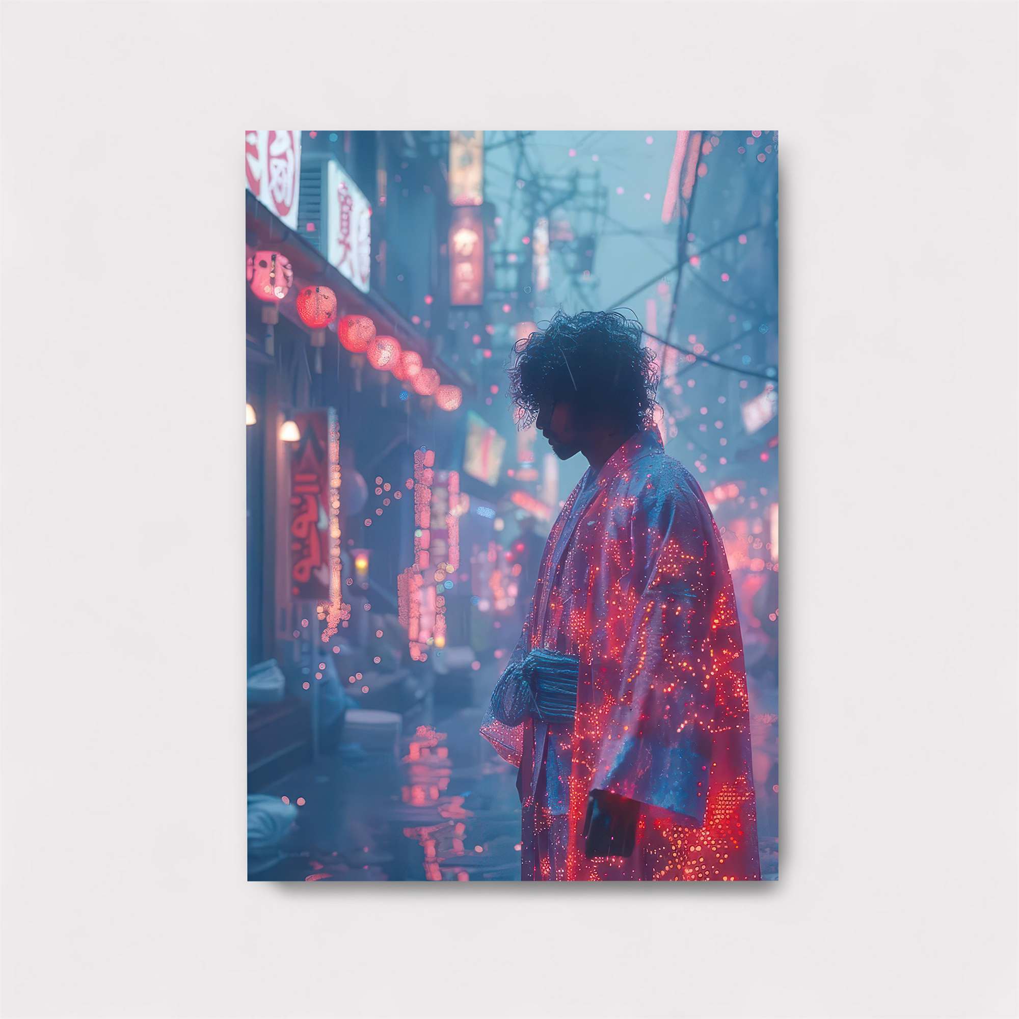 Neon Solitude Safe Wall Magnetic / M