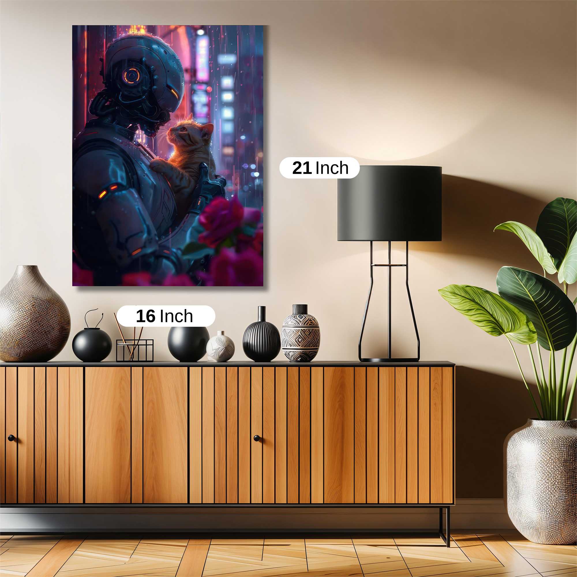 Robot Serenity Safe Wall Magnetic / M