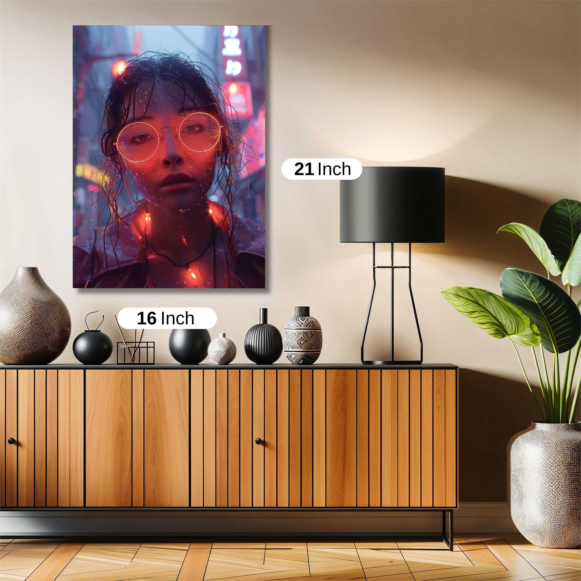 Neon Melancholy Safe Wall Magnetic / M