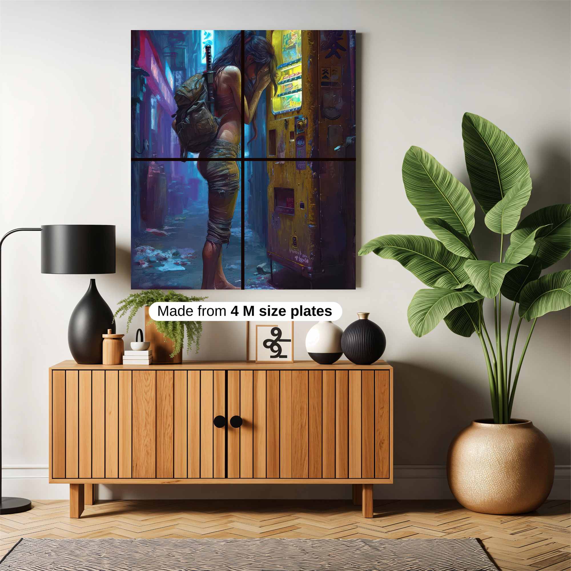 Cyber Despair Safe Wall Magnetic / M