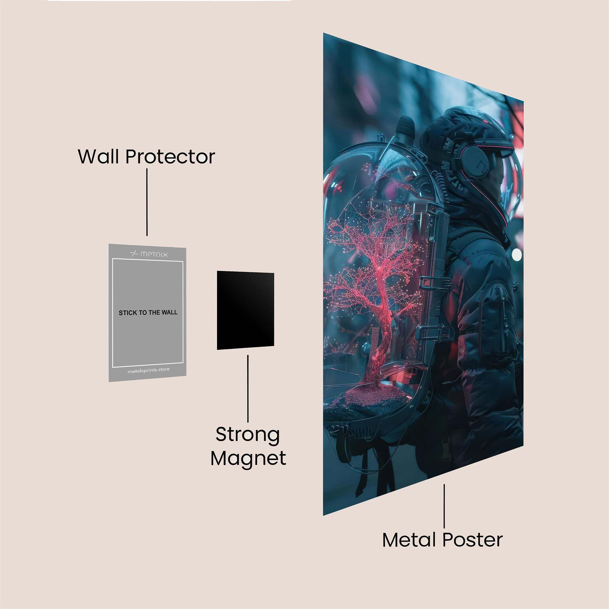 Tree Odyssey Safe Wall Magnetic / M
