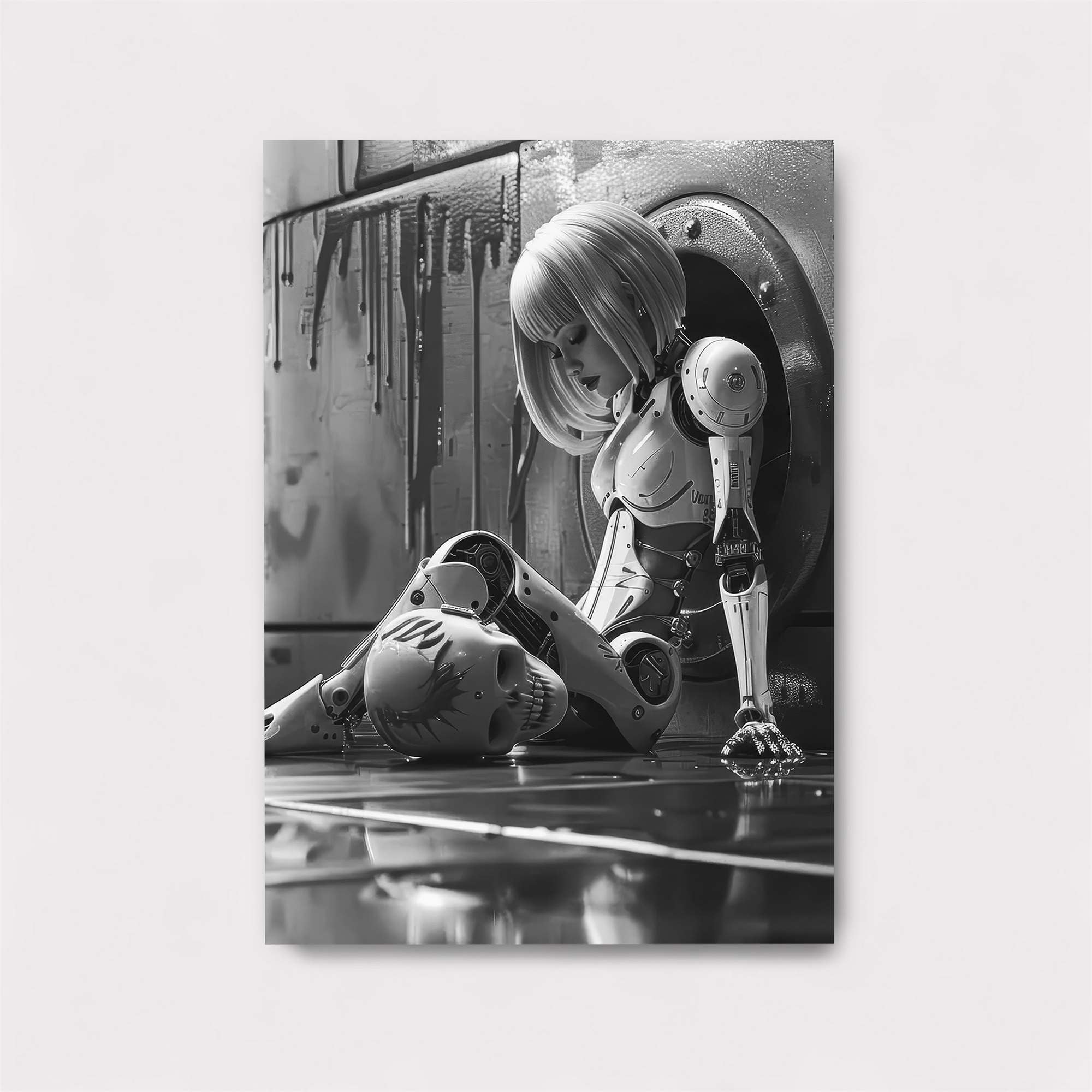 Android Melancholy Safe Wall Magnetic / M