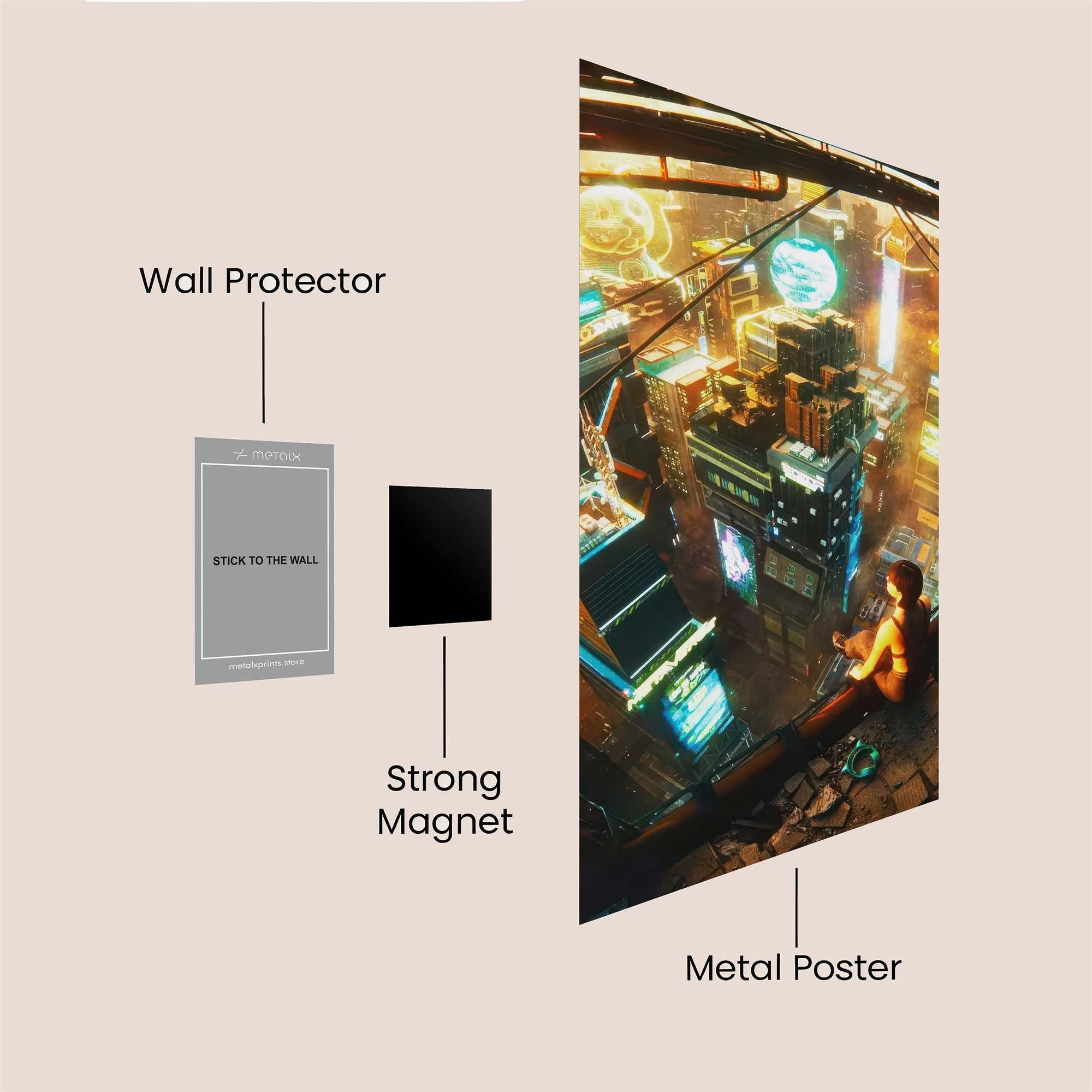 Cyberpunk Serenity Safe Wall Magnetic / M