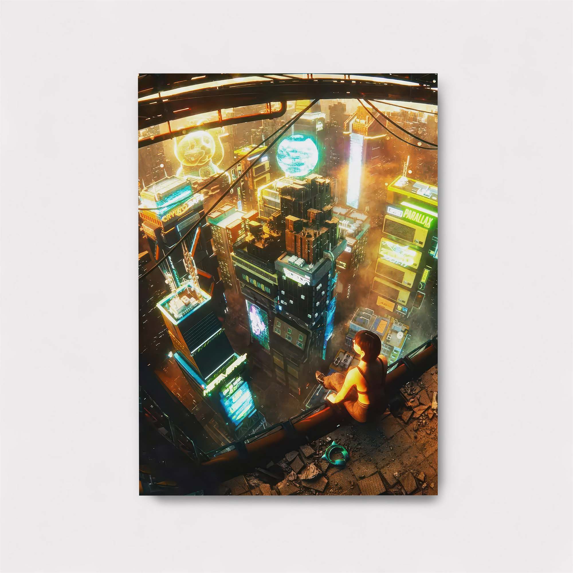 Cyberpunk Serenity Safe Wall Magnetic / M