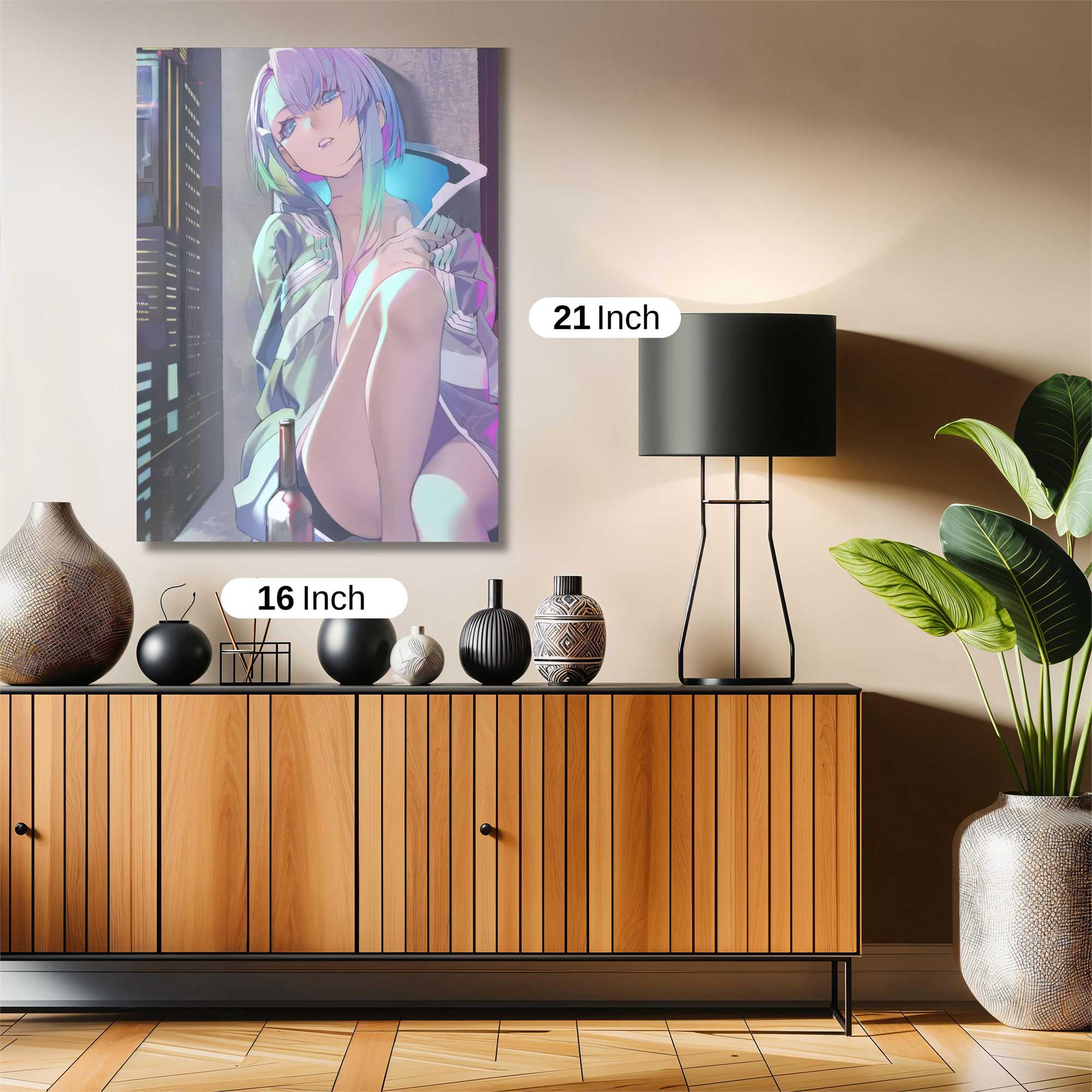 Neon Serenity Safe Wall Magnetic / M