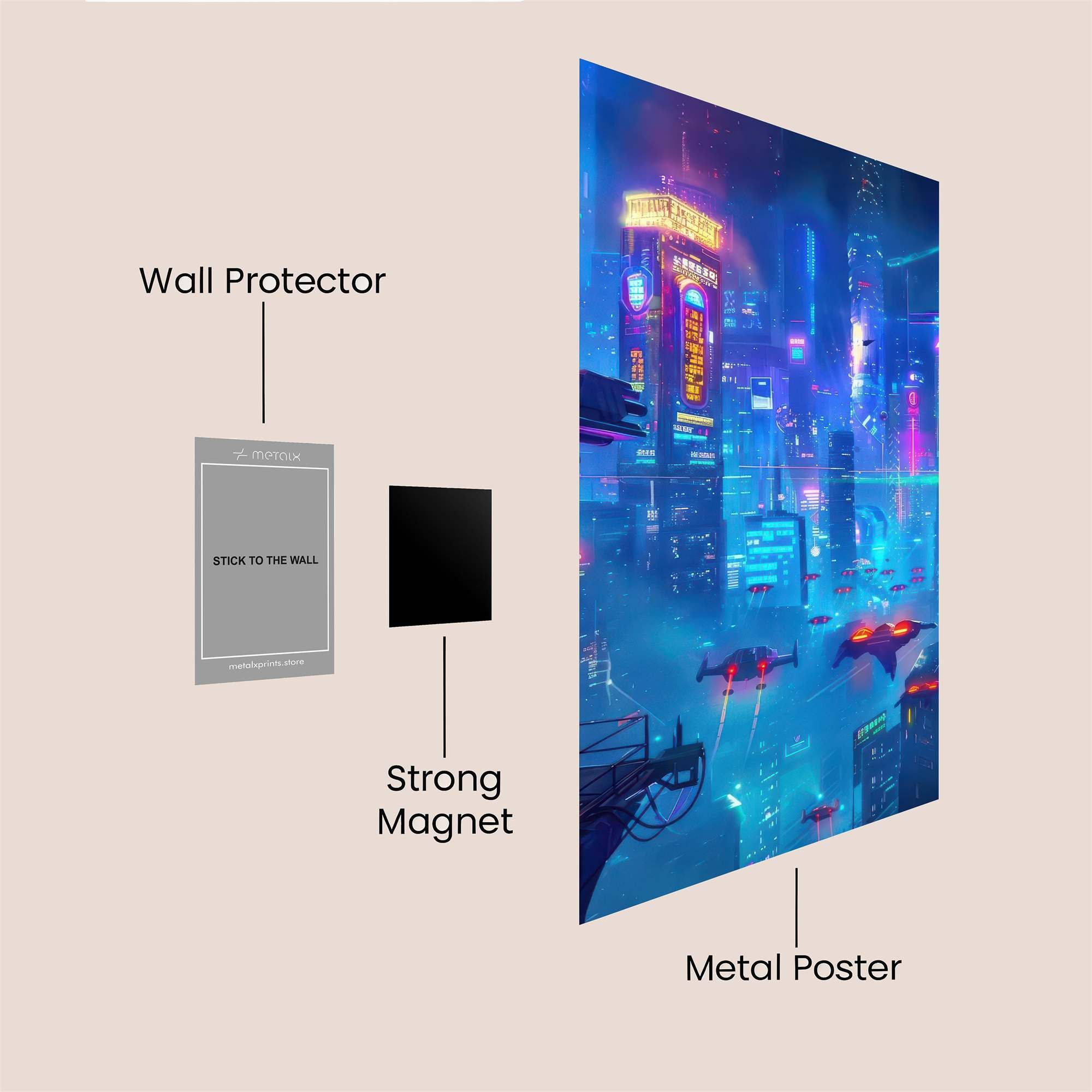 Cyberpunk Serenity Safe Wall Magnetic / M