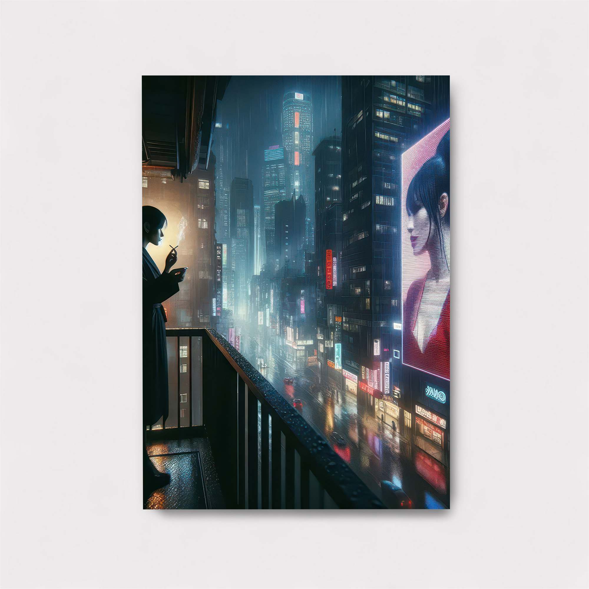 Neon Solitude Safe Wall Magnetic / M