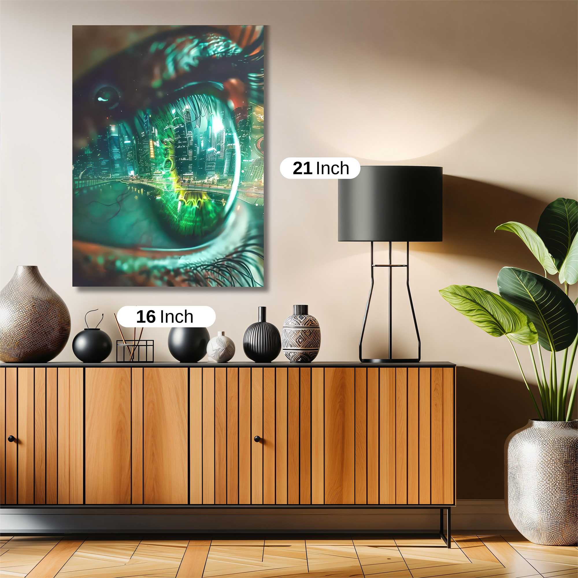 Cityscape Vision Safe Wall Magnetic / M