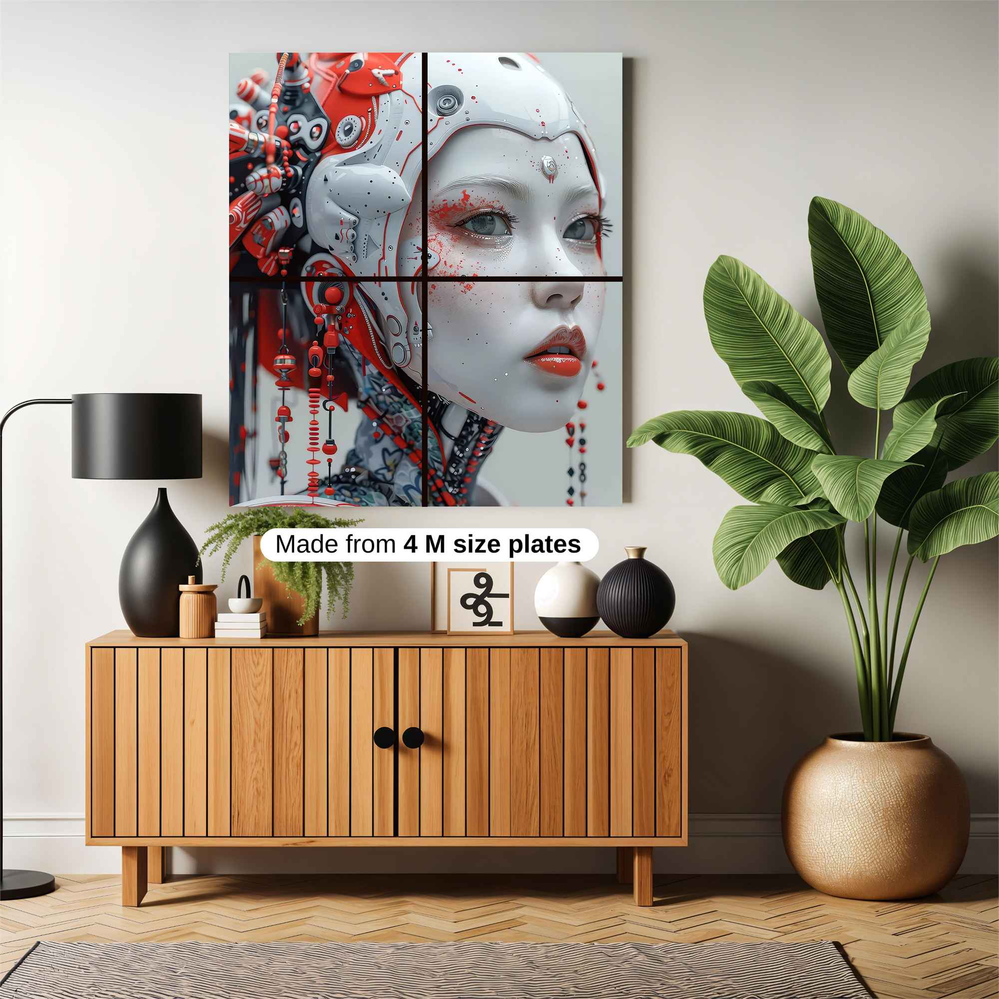 Cyber Geisha Safe Wall Magnetic / M