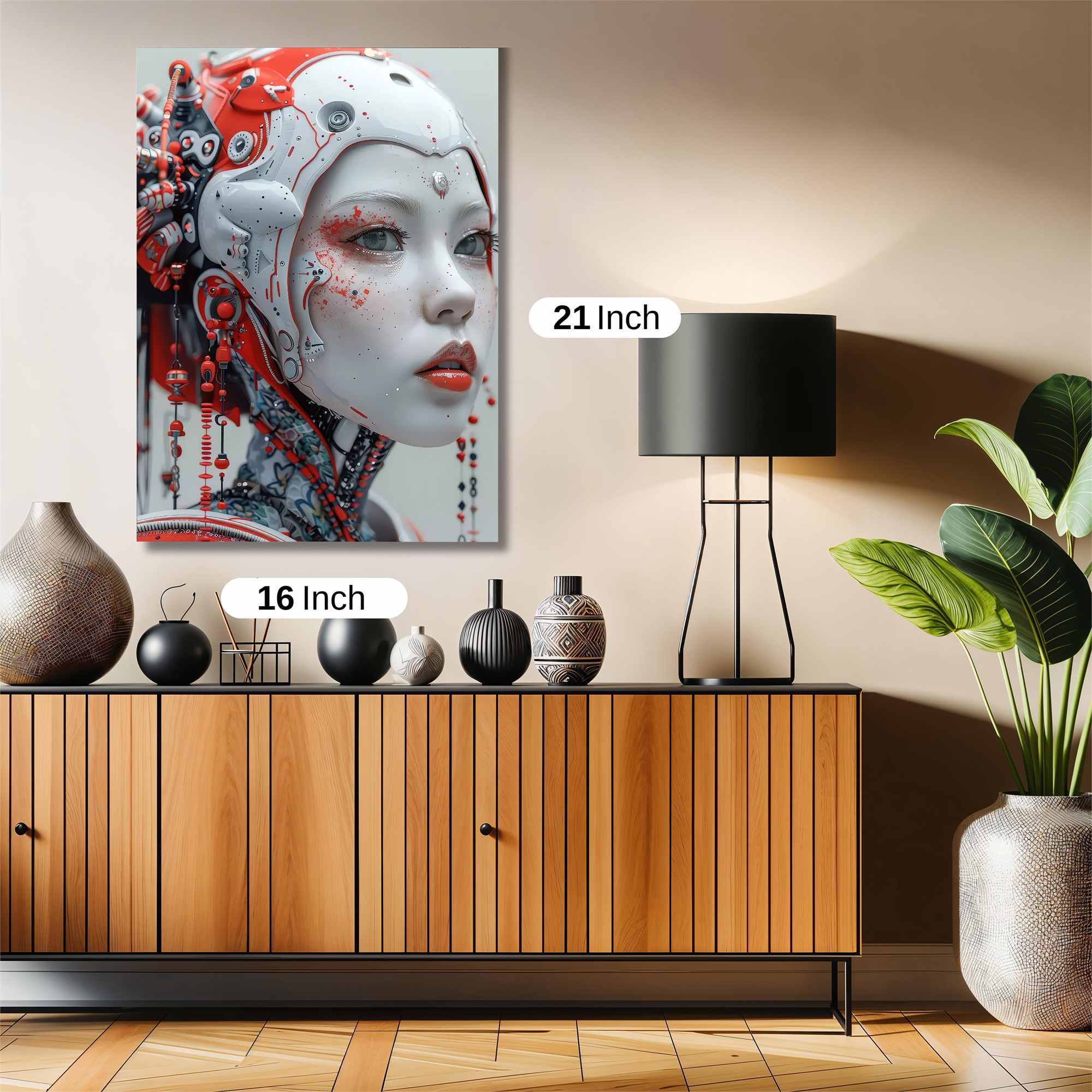 Cyber Geisha Safe Wall Magnetic / M