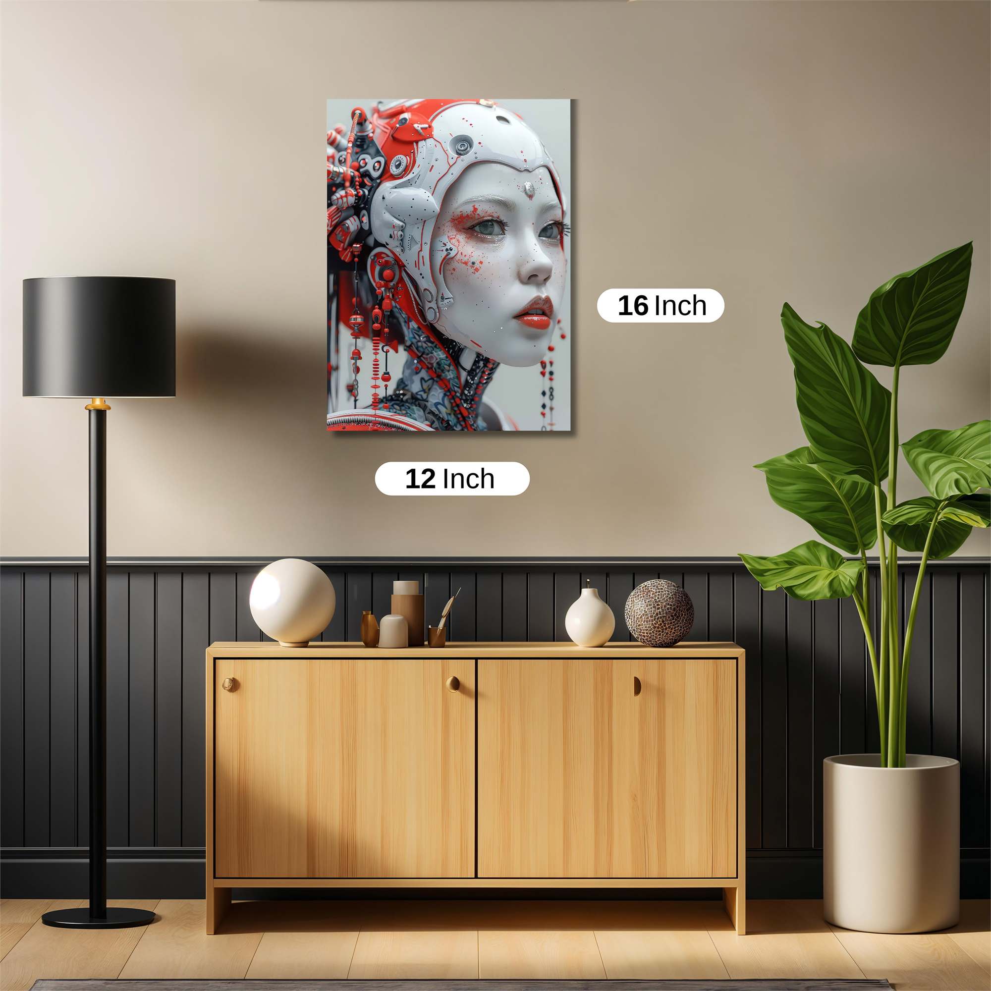 Cyber Geisha Safe Wall Magnetic / M