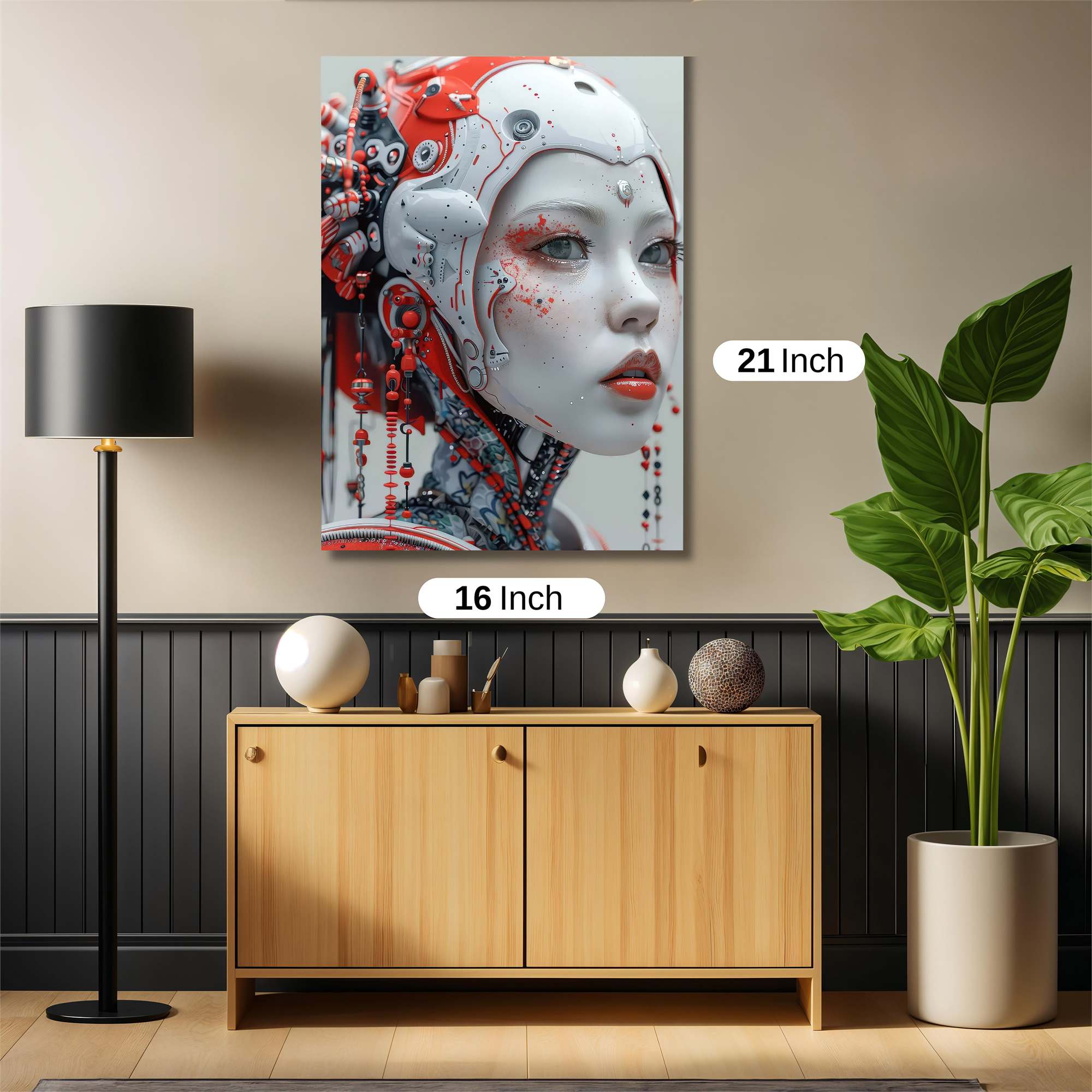 Cyber Geisha Safe Wall Magnetic / M