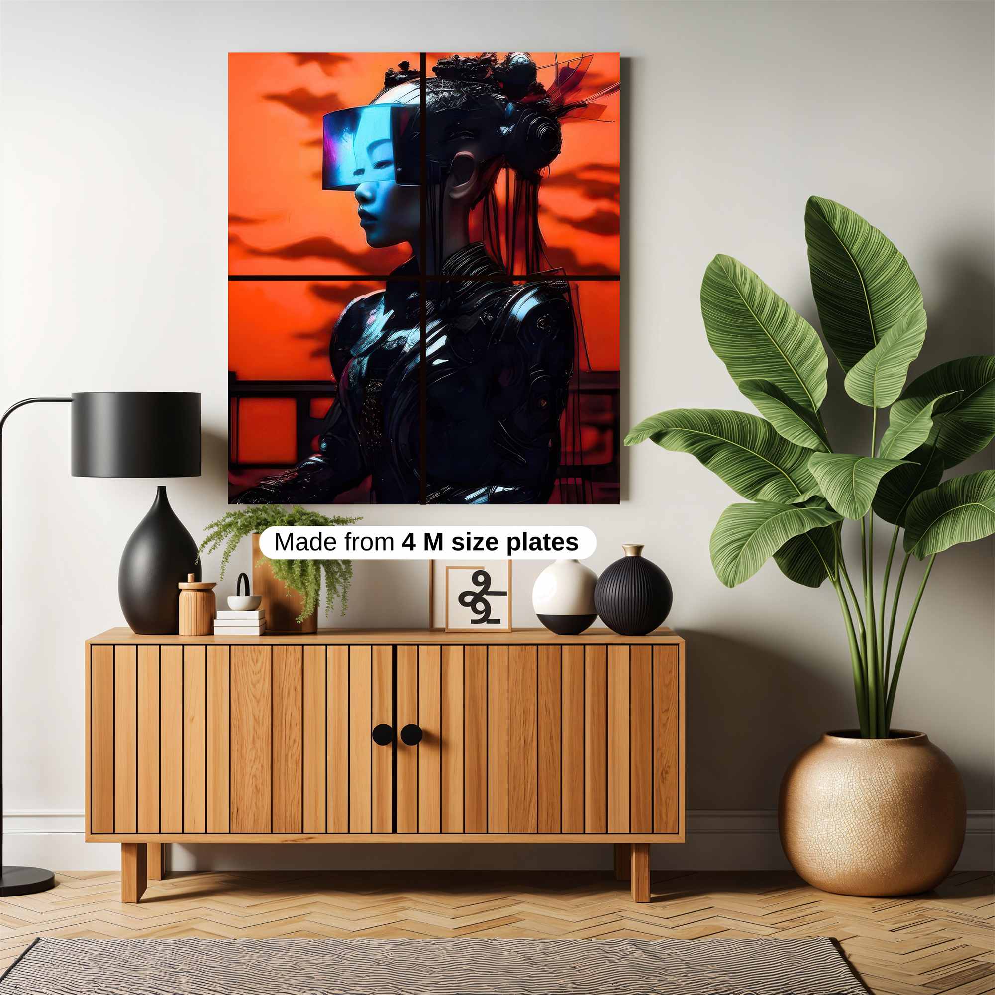 Cyber Enigma Safe Wall Magnetic / M