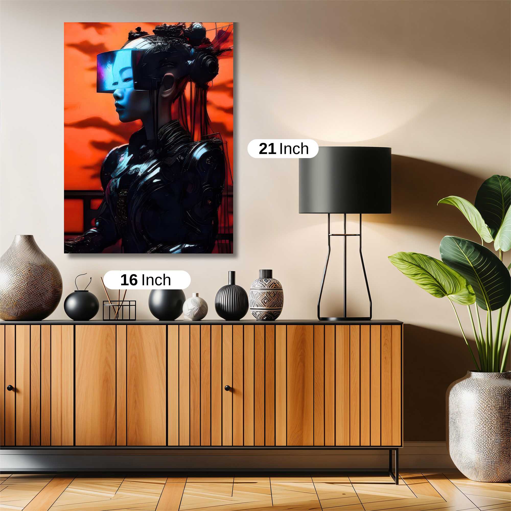 Cyber Enigma Safe Wall Magnetic / M