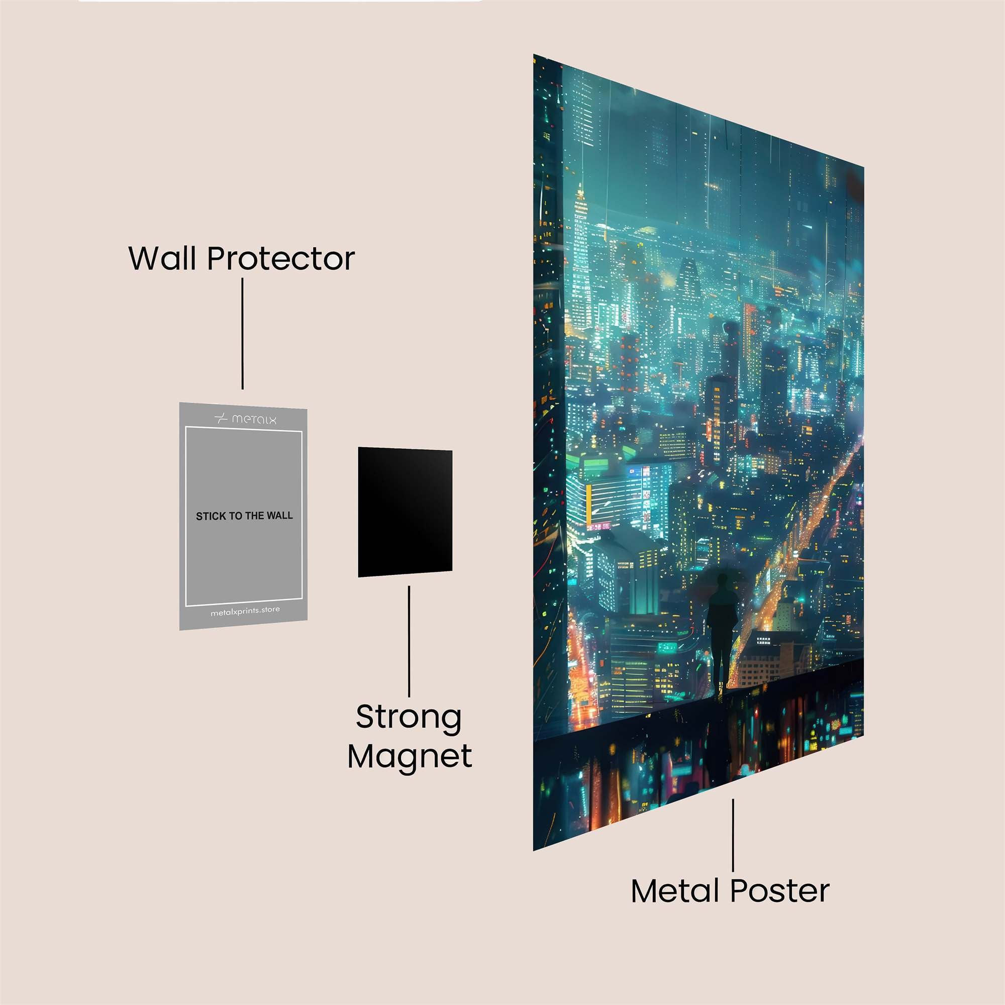 Cyberpunk Serenity Safe Wall Magnetic / M