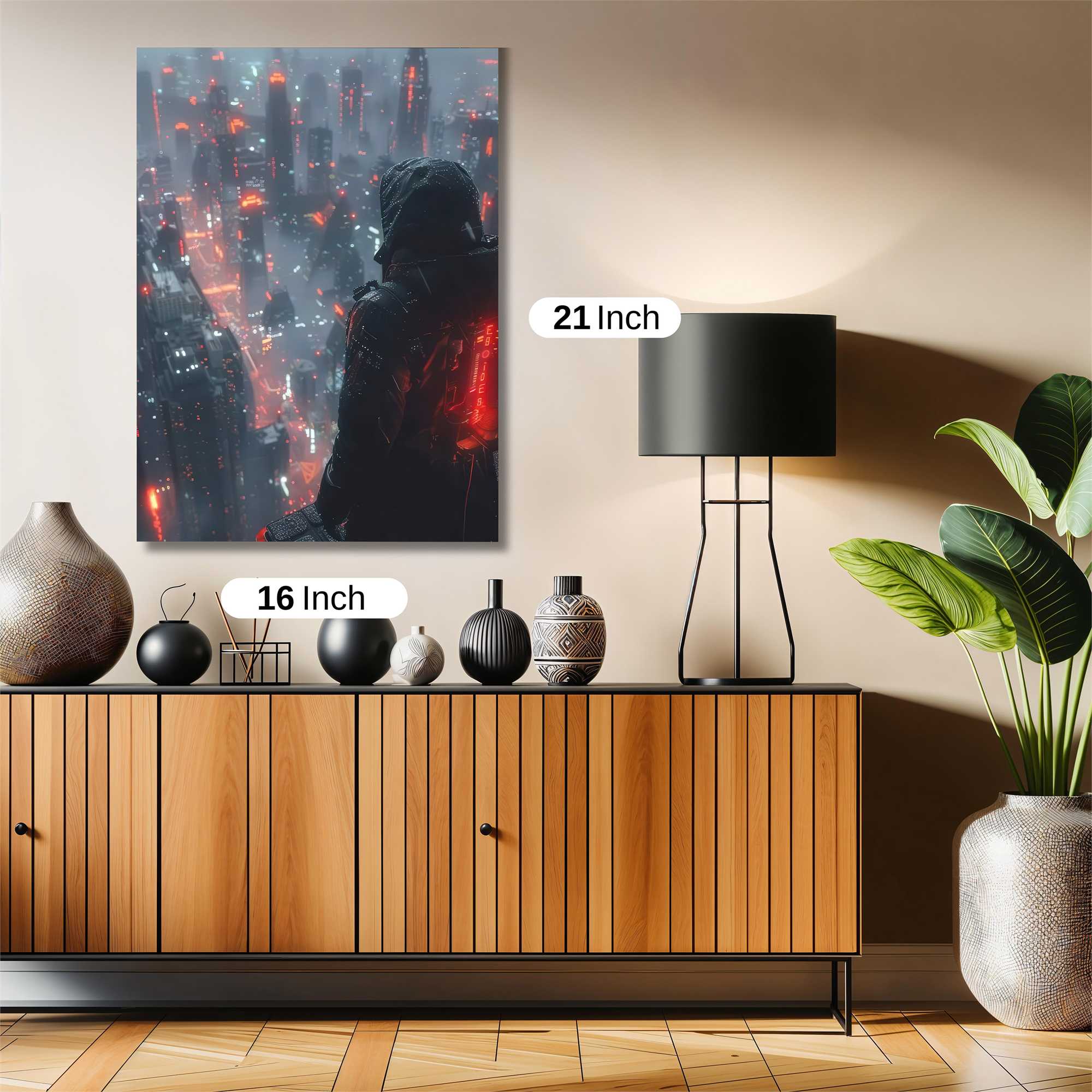 Cyberpunk Solitude Safe Wall Magnetic / M