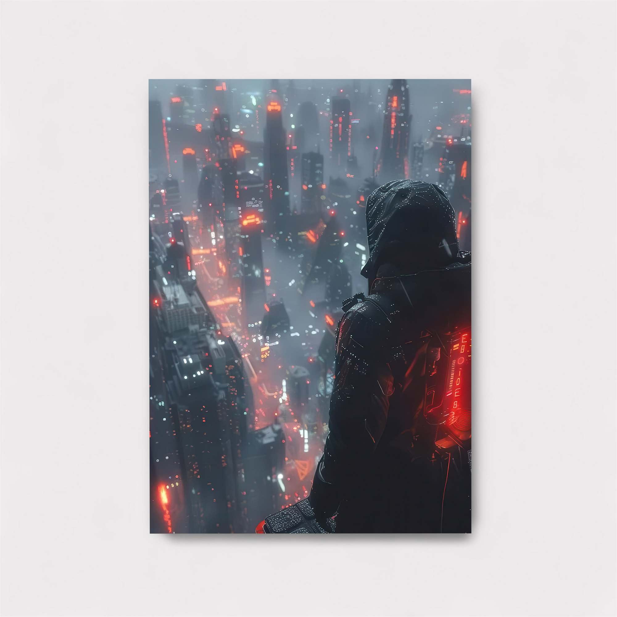 Cyberpunk Solitude Safe Wall Magnetic / M