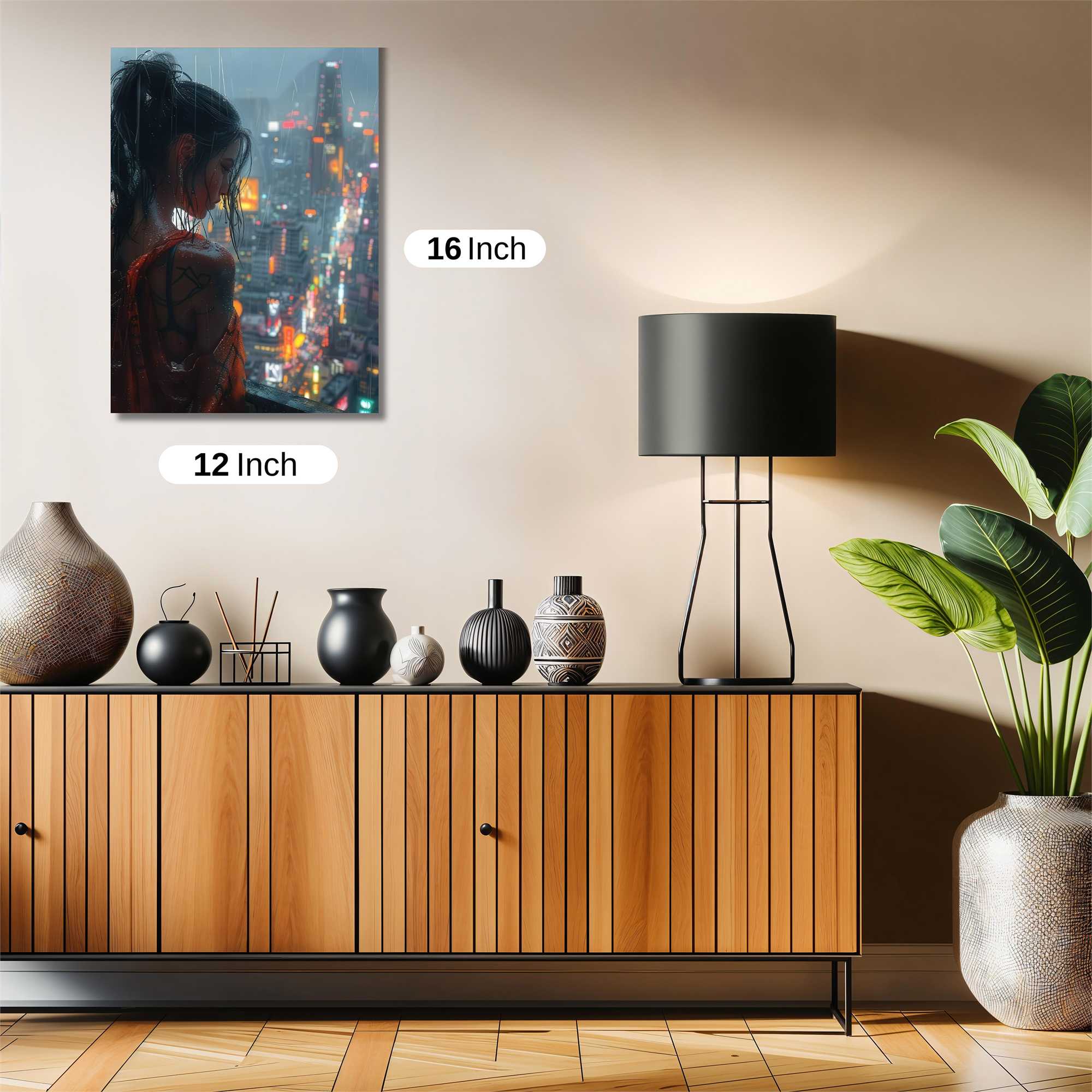 Cyberpunk Solitude Safe Wall Magnetic / M