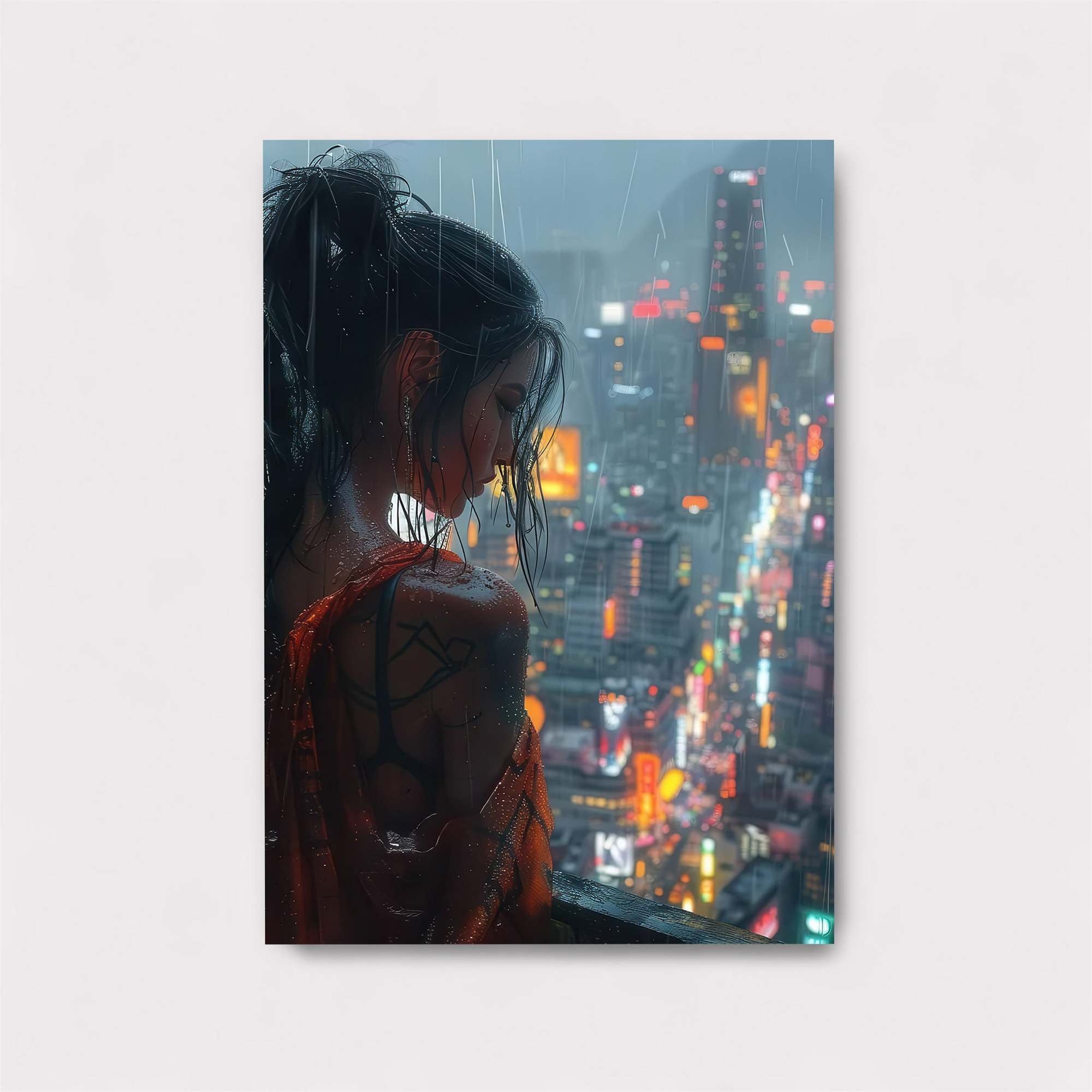 Cyberpunk Solitude Safe Wall Magnetic / M