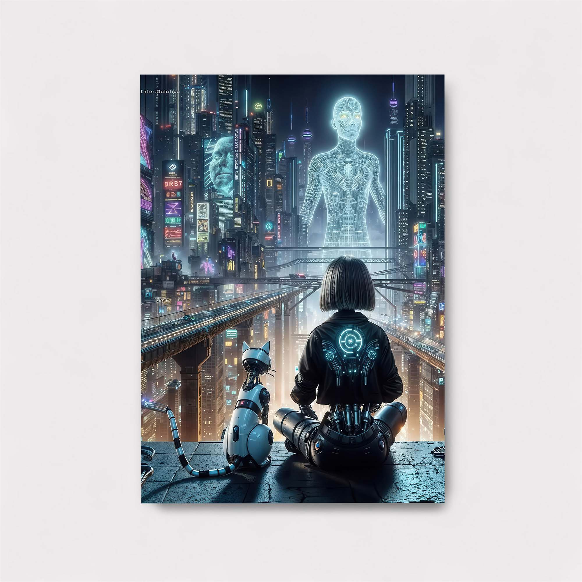 Cyber Serenity Safe Wall Magnetic / M