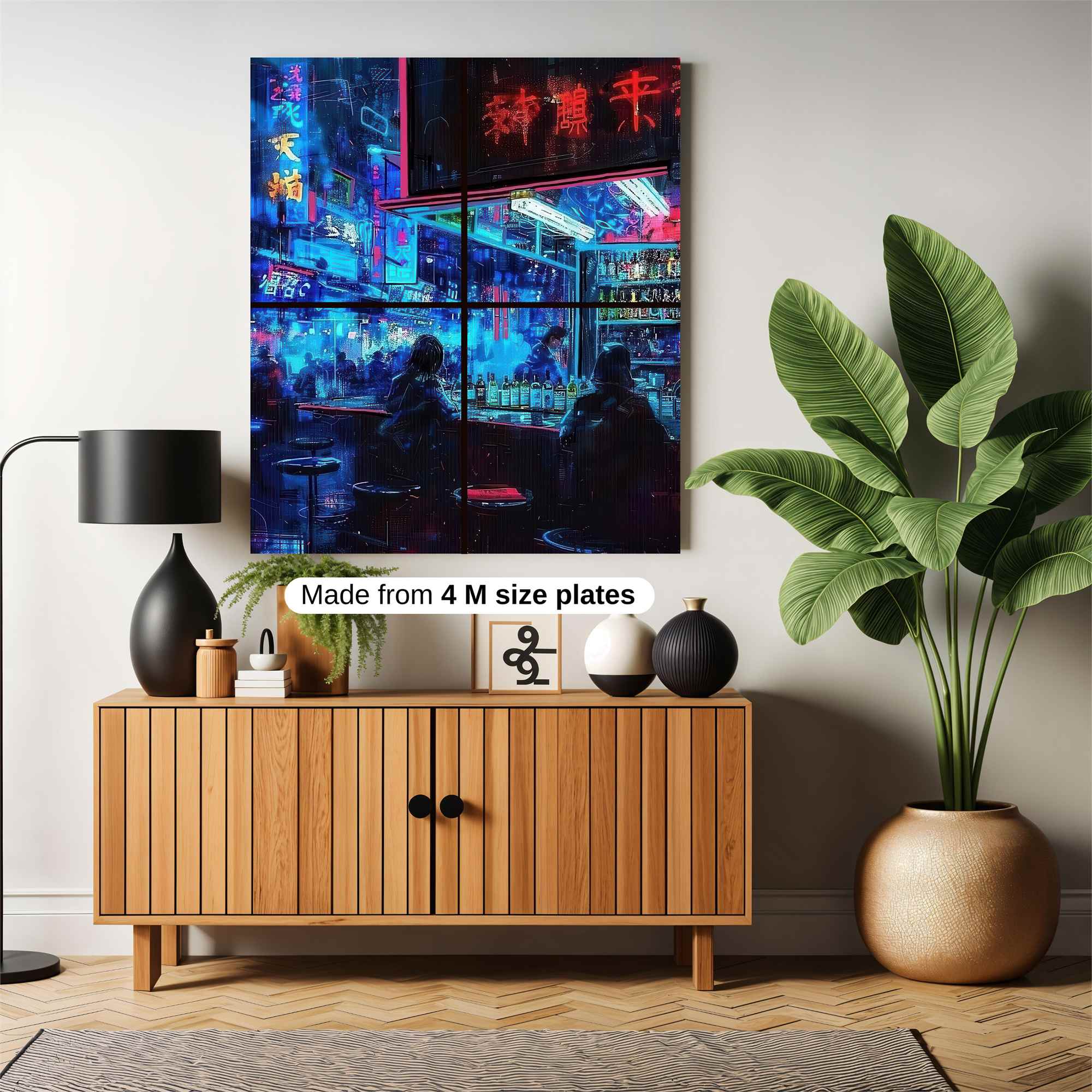 Neon Dreams Safe Wall Magnetic / M