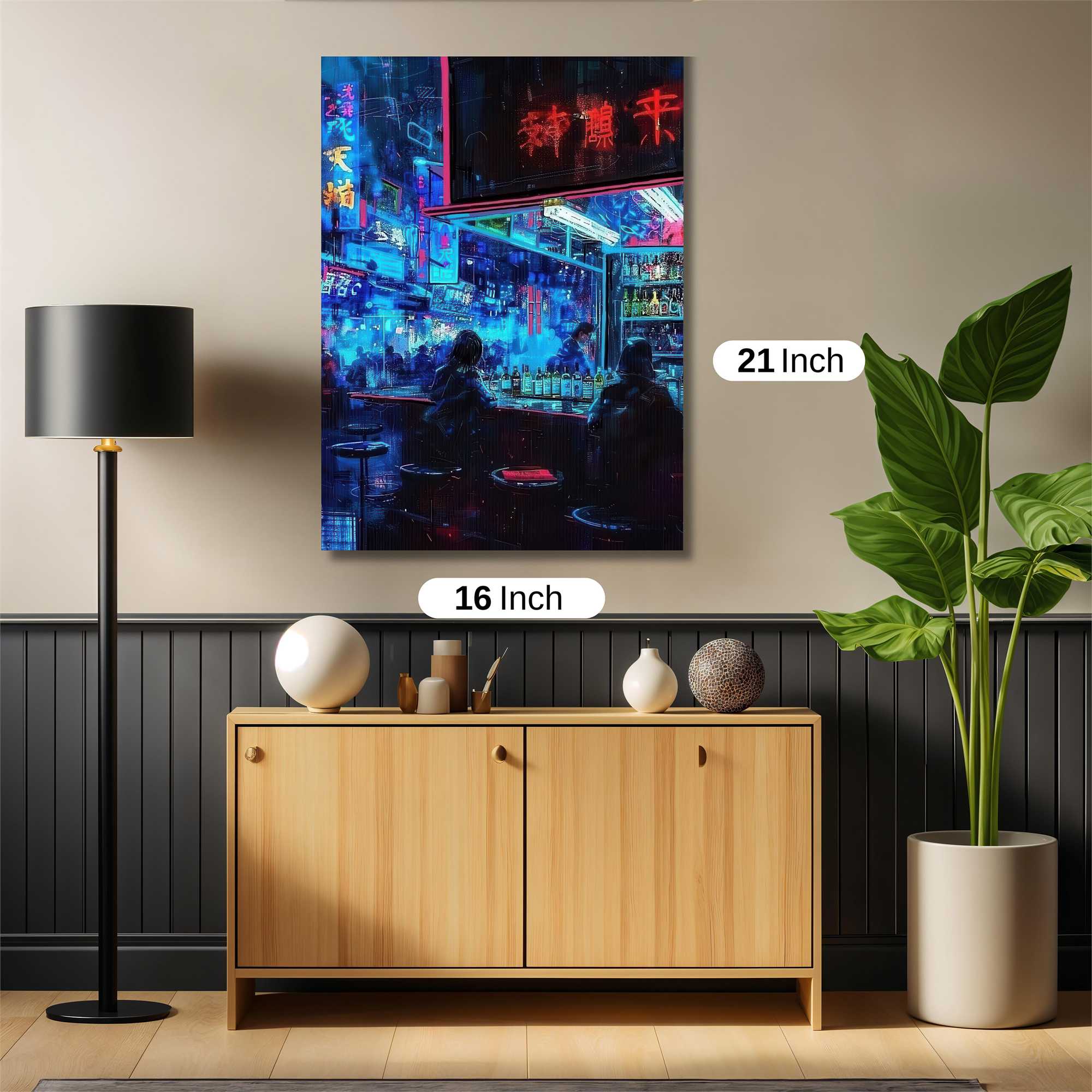 Neon Dreams Safe Wall Magnetic / M