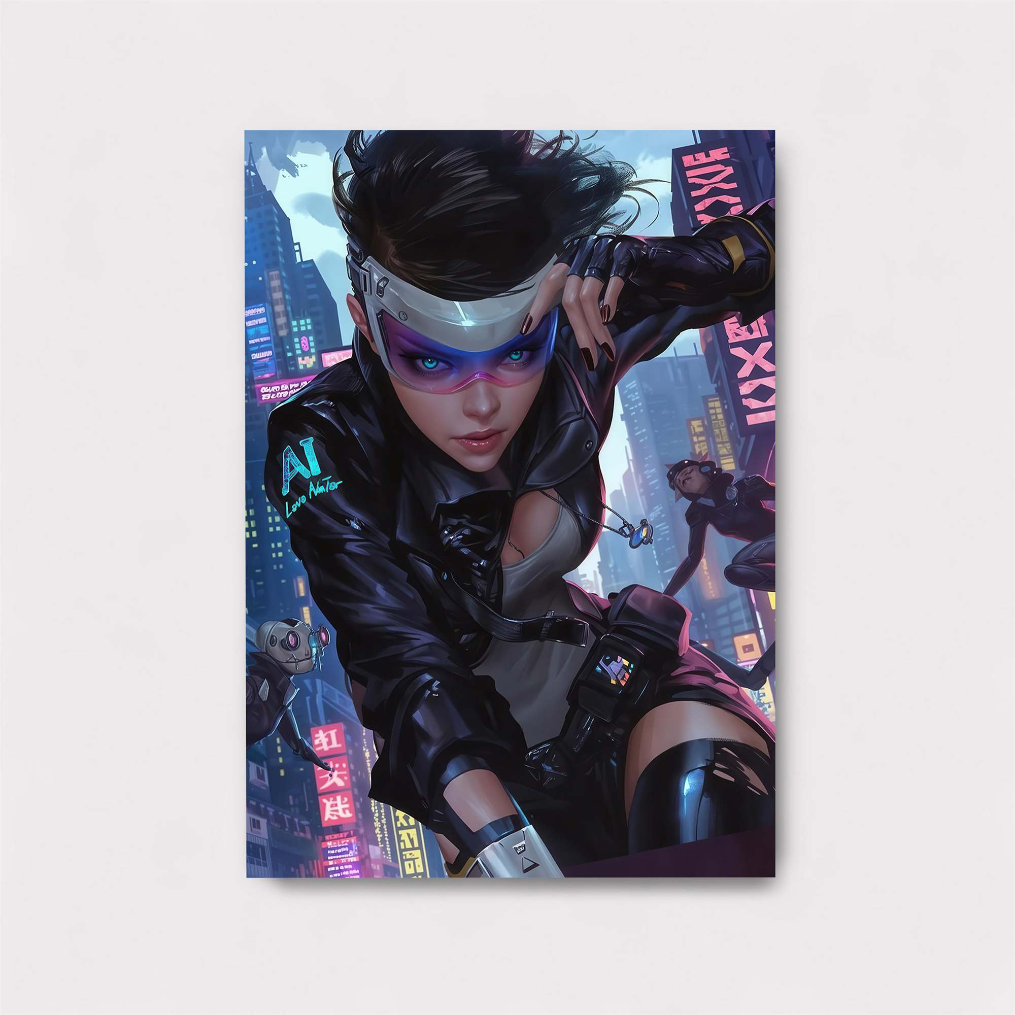 Neon Rebel Safe Wall Magnetic / M