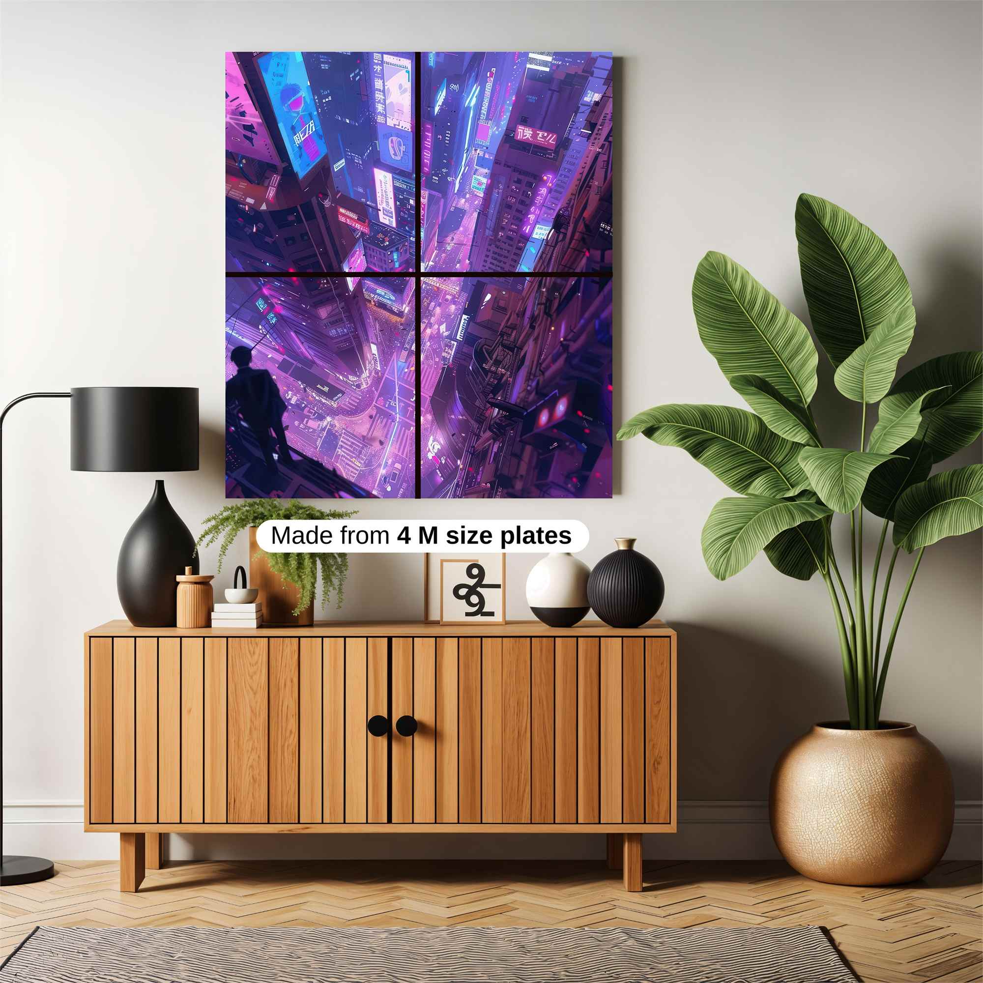 Neon Abyss Safe Wall Magnetic / M