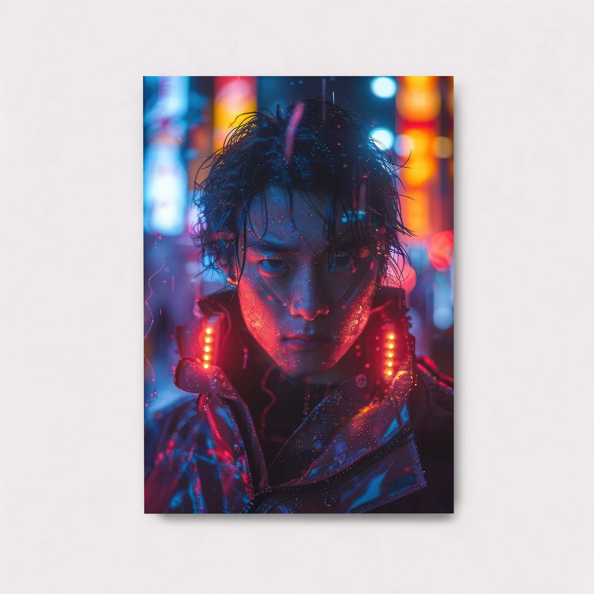 Neon Solitude Safe Wall Magnetic / M