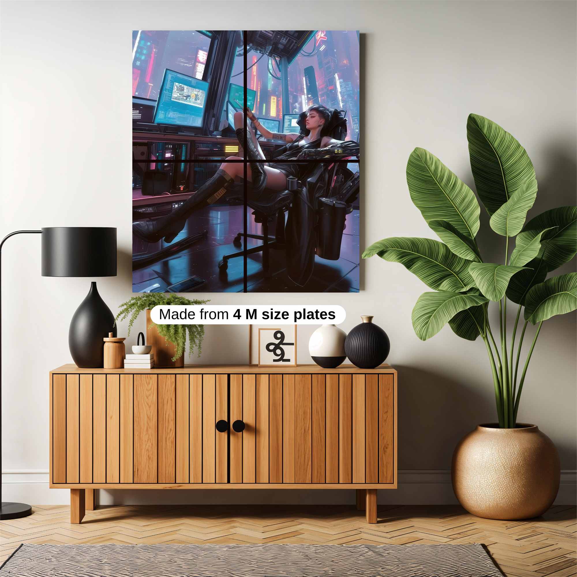 Cyberpunk Serenity Safe Wall Magnetic / M