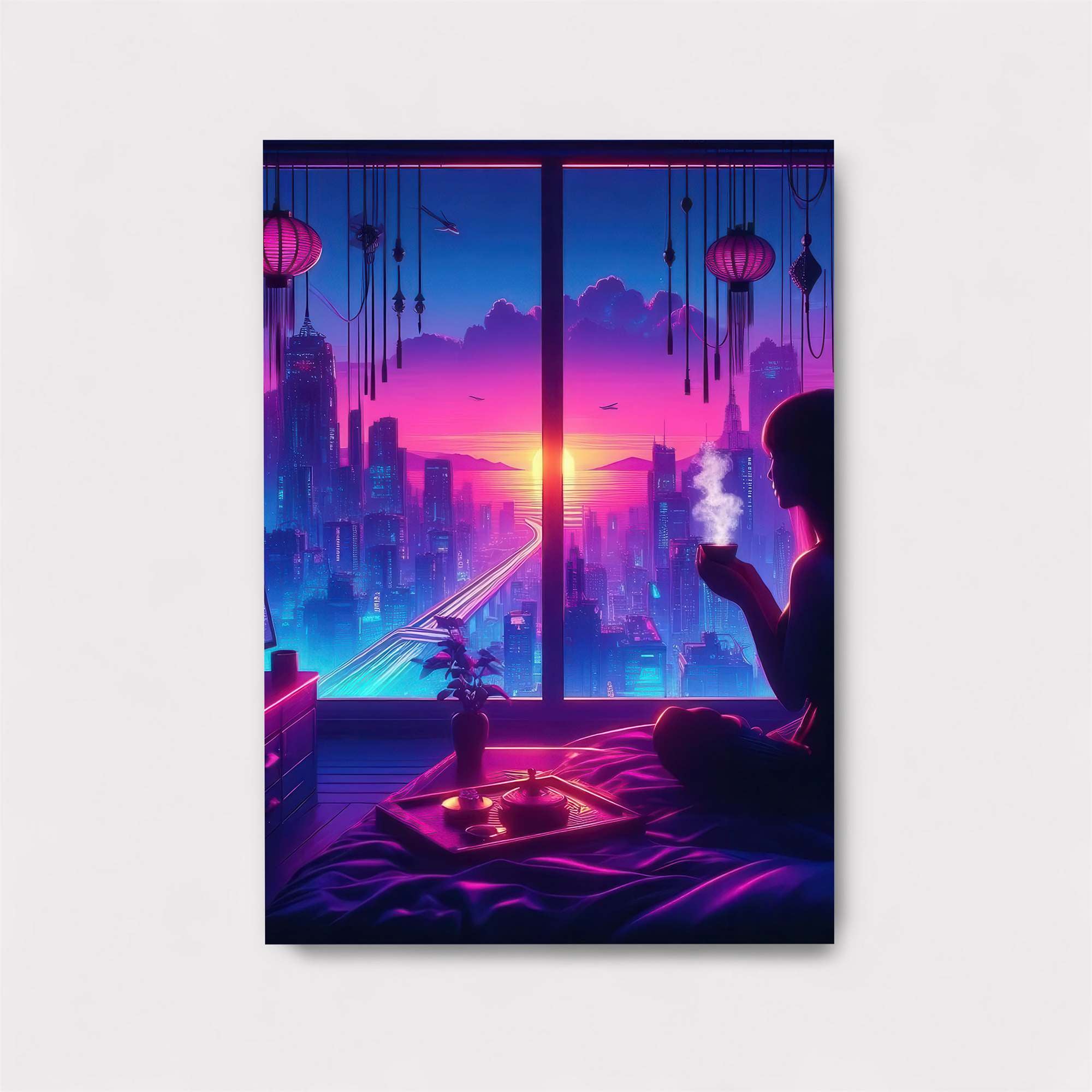 Cyber Serenity Safe Wall Magnetic / M