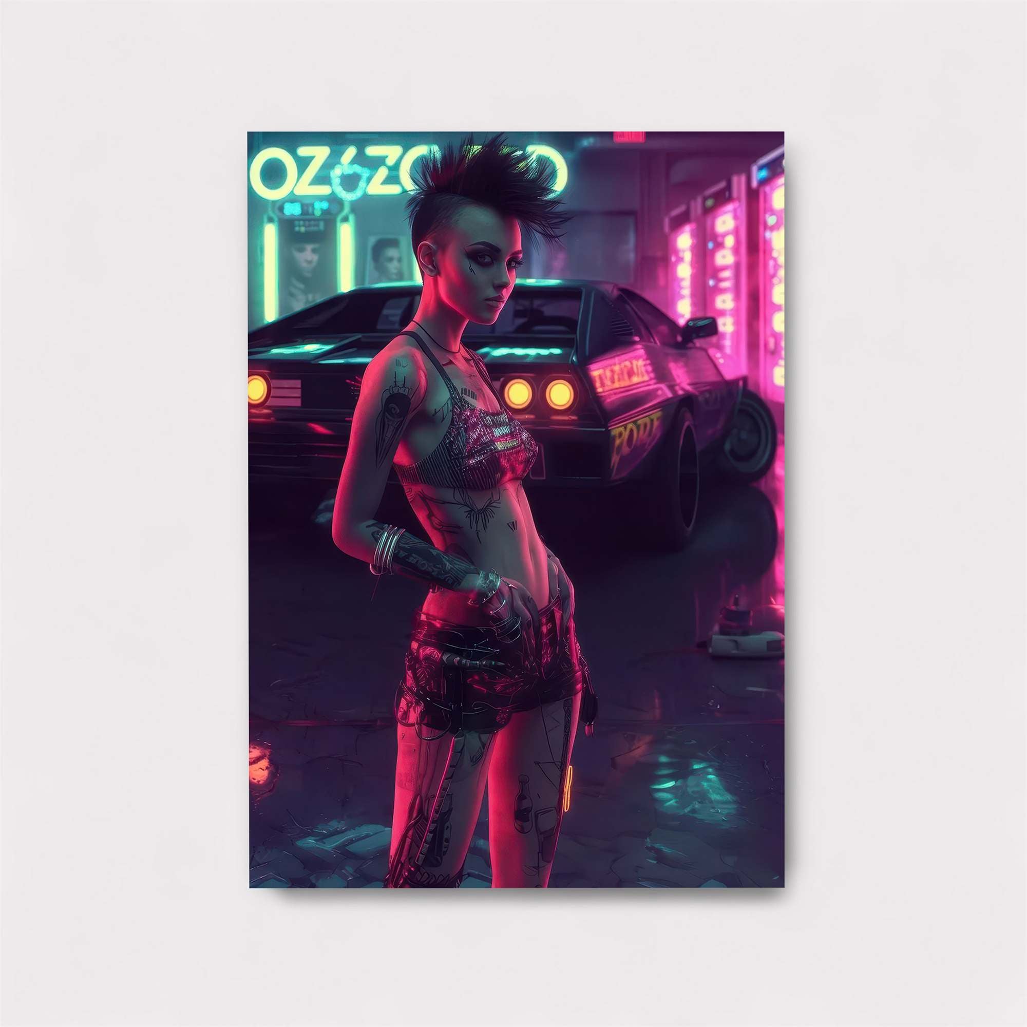 Neon Rebel Safe Wall Magnetic / M