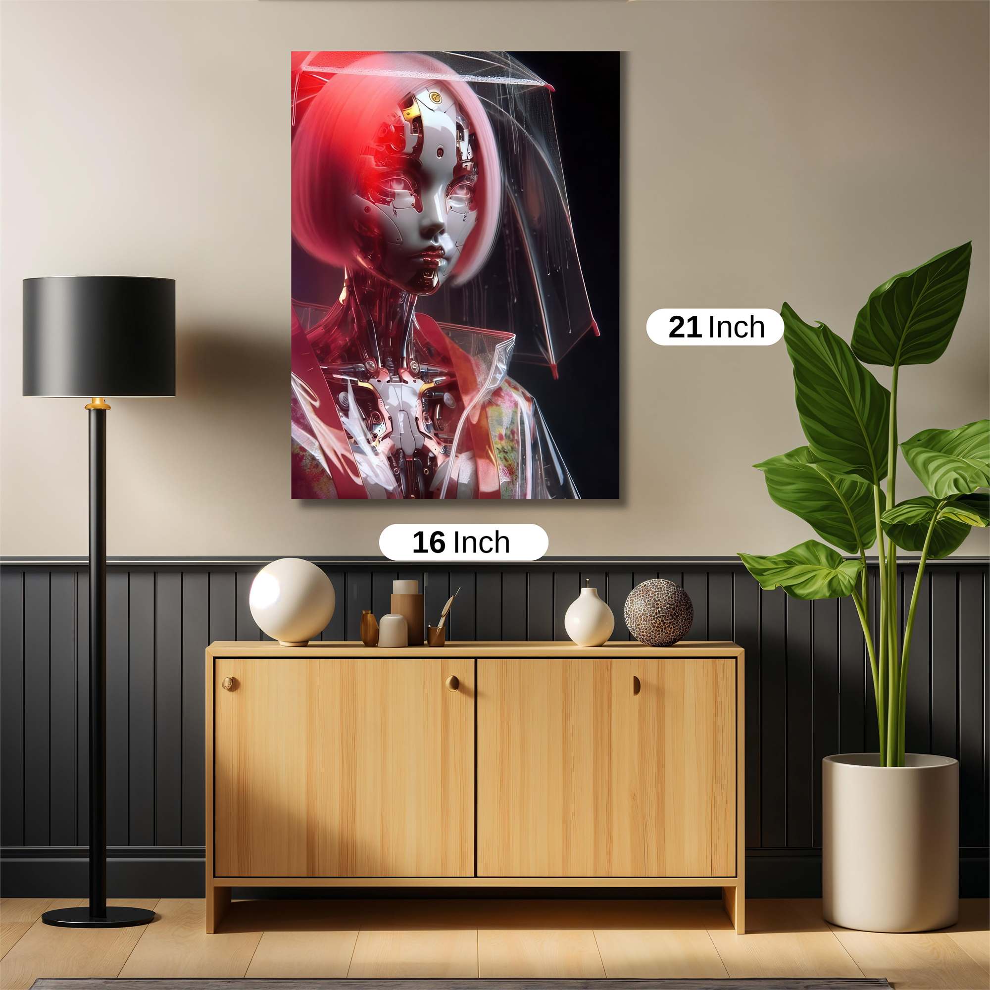 Android Elegance Safe Wall Magnetic / M