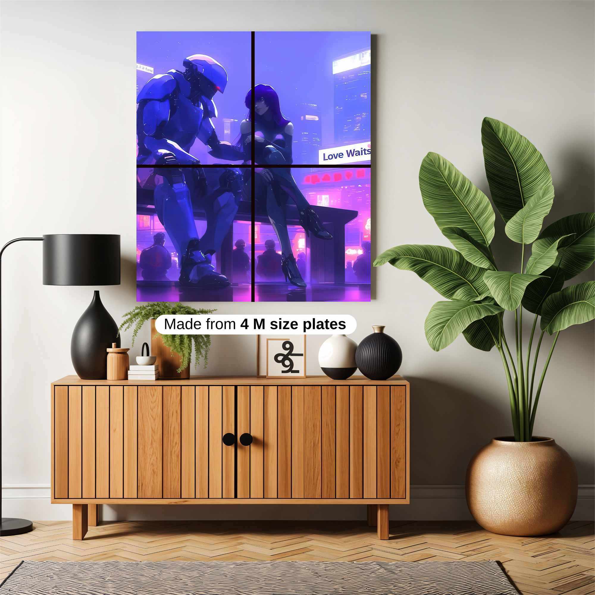 Robot Romance Safe Wall Magnetic / M