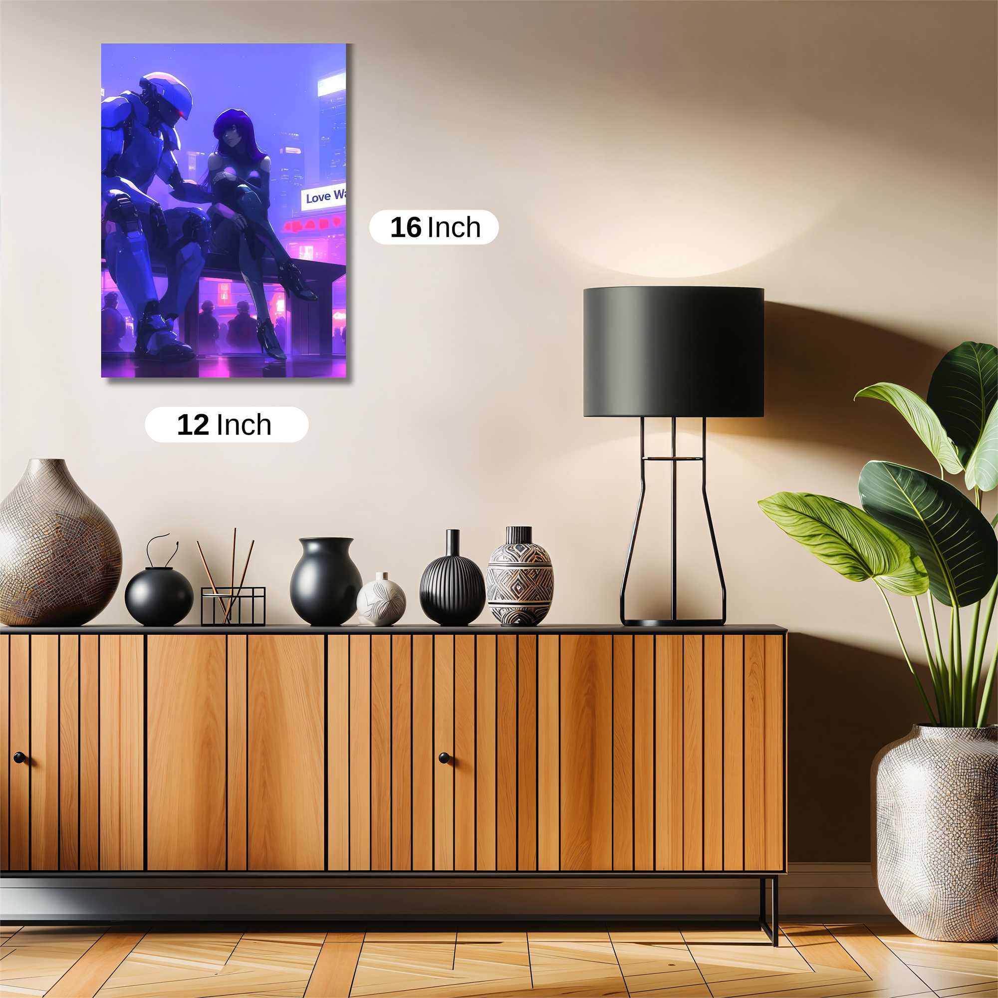 Robot Romance Safe Wall Magnetic / M