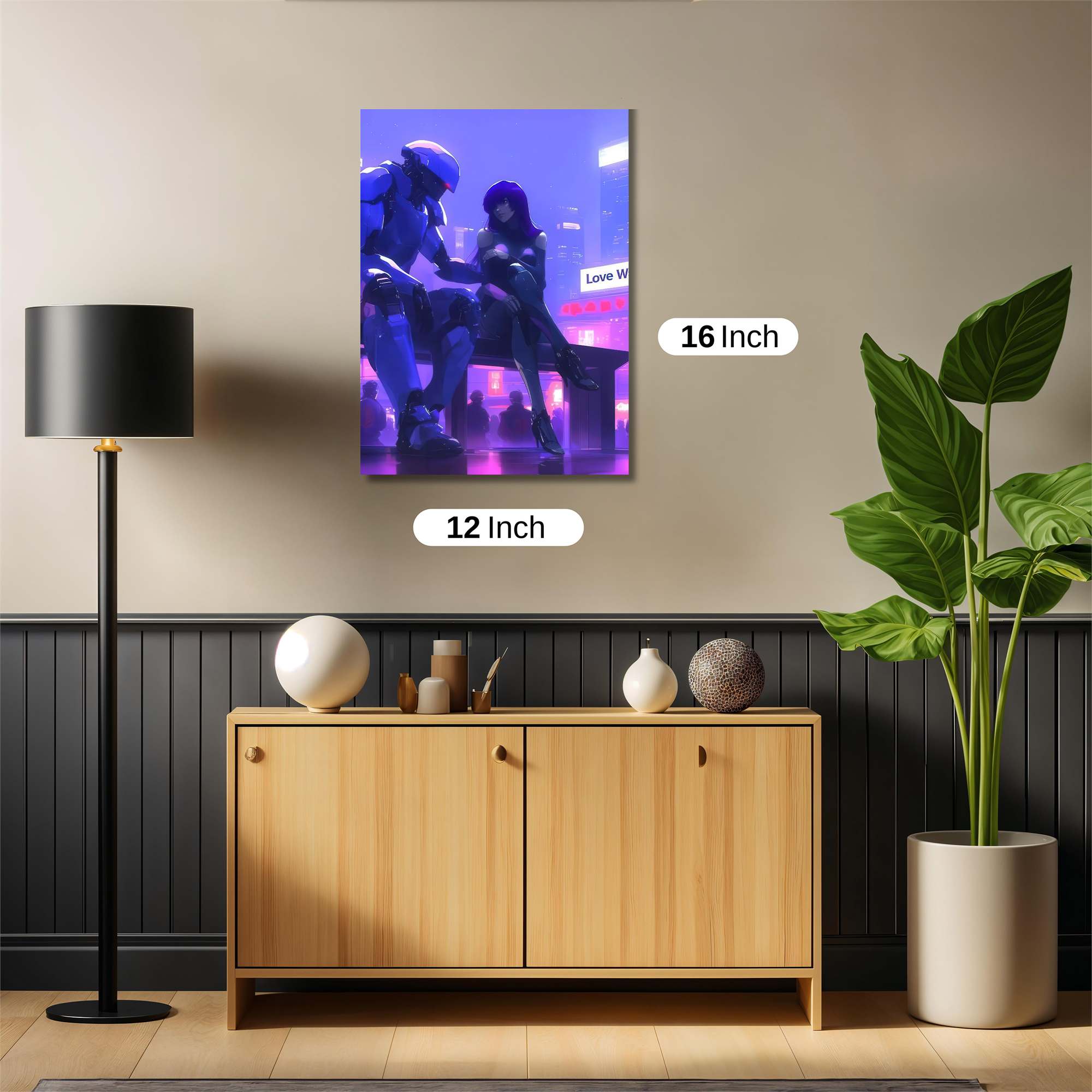 Robot Romance Safe Wall Magnetic / M