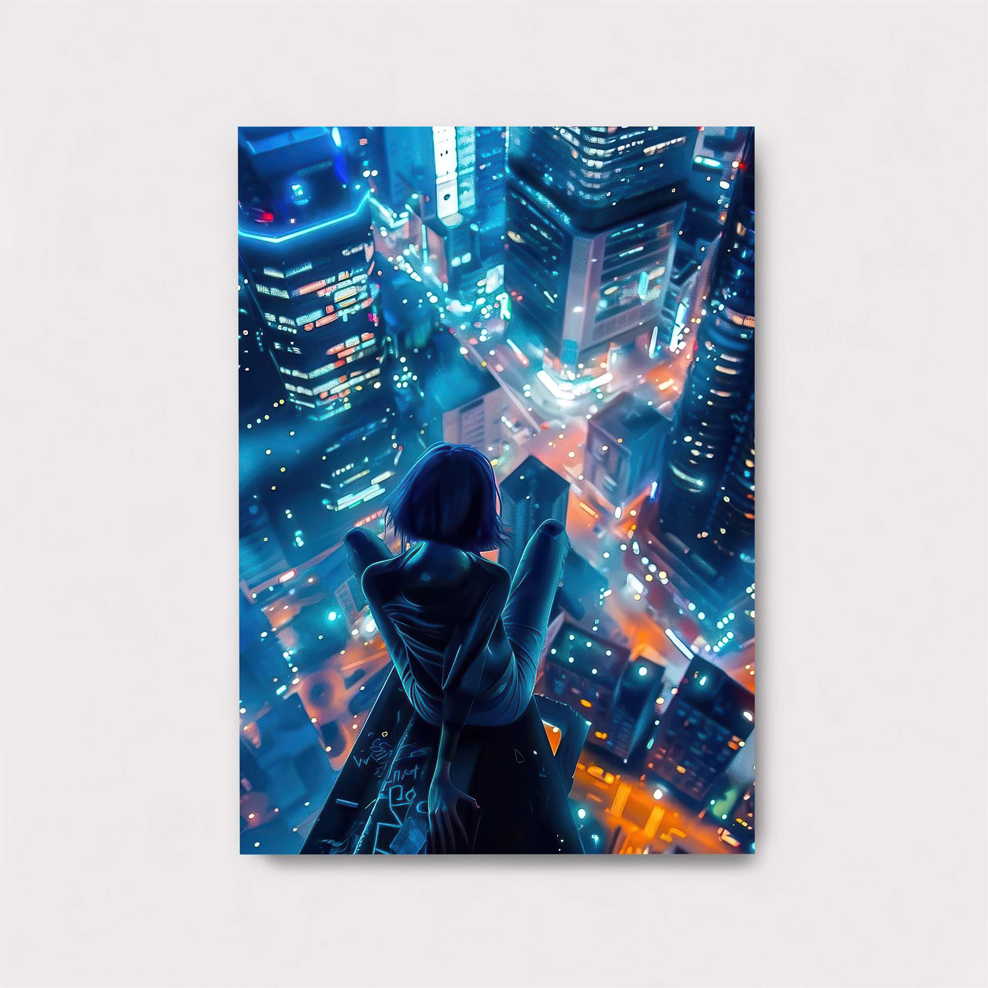 Neon Solitude Safe Wall Magnetic / M