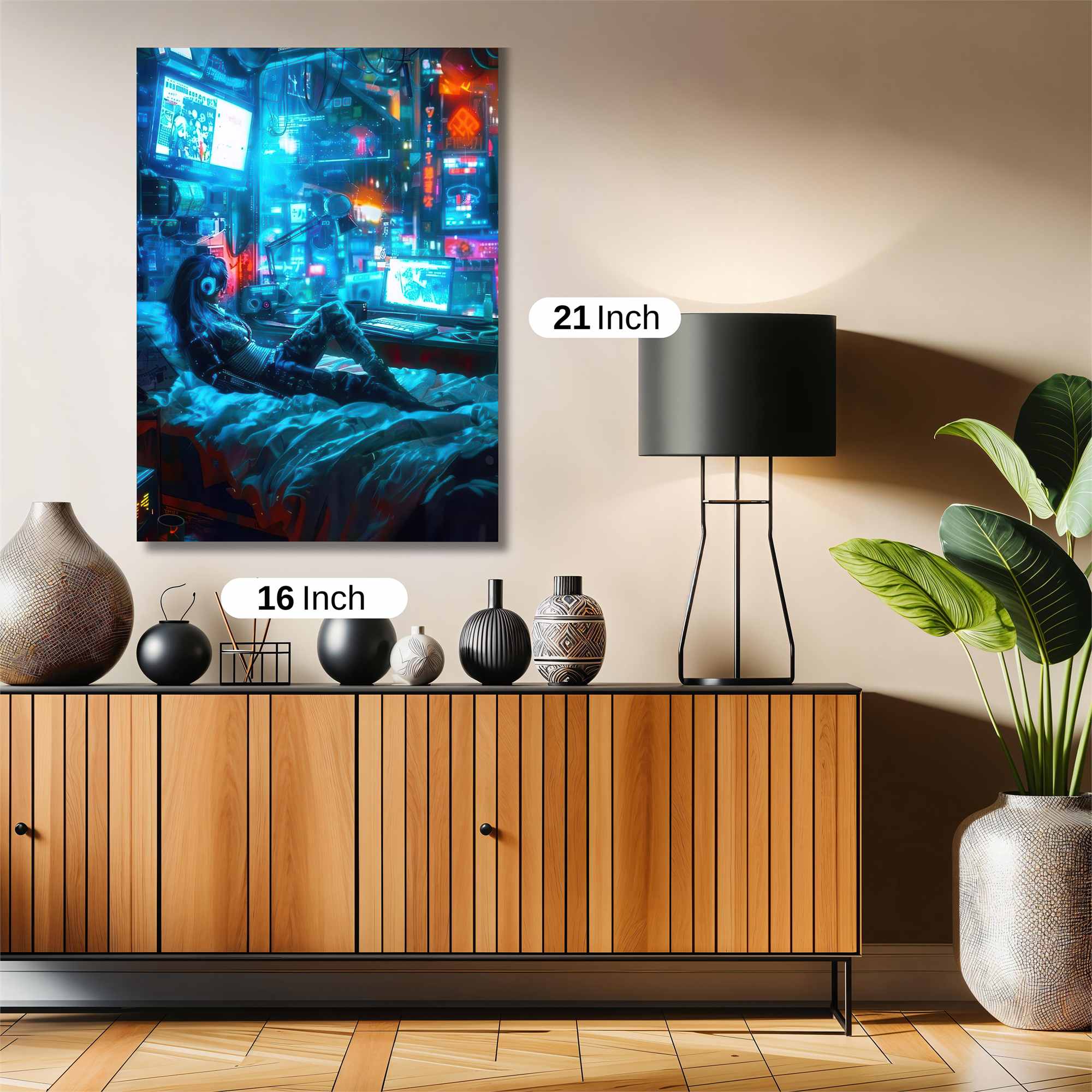 Cyberpunk Serenity Safe Wall Magnetic / M