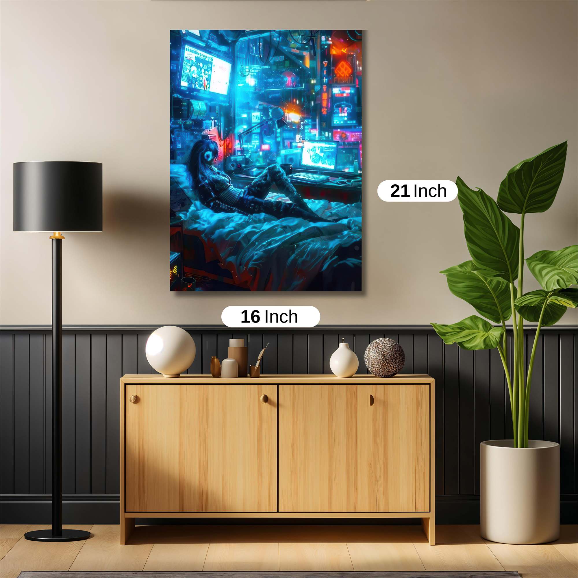 Cyberpunk Serenity Safe Wall Magnetic / M