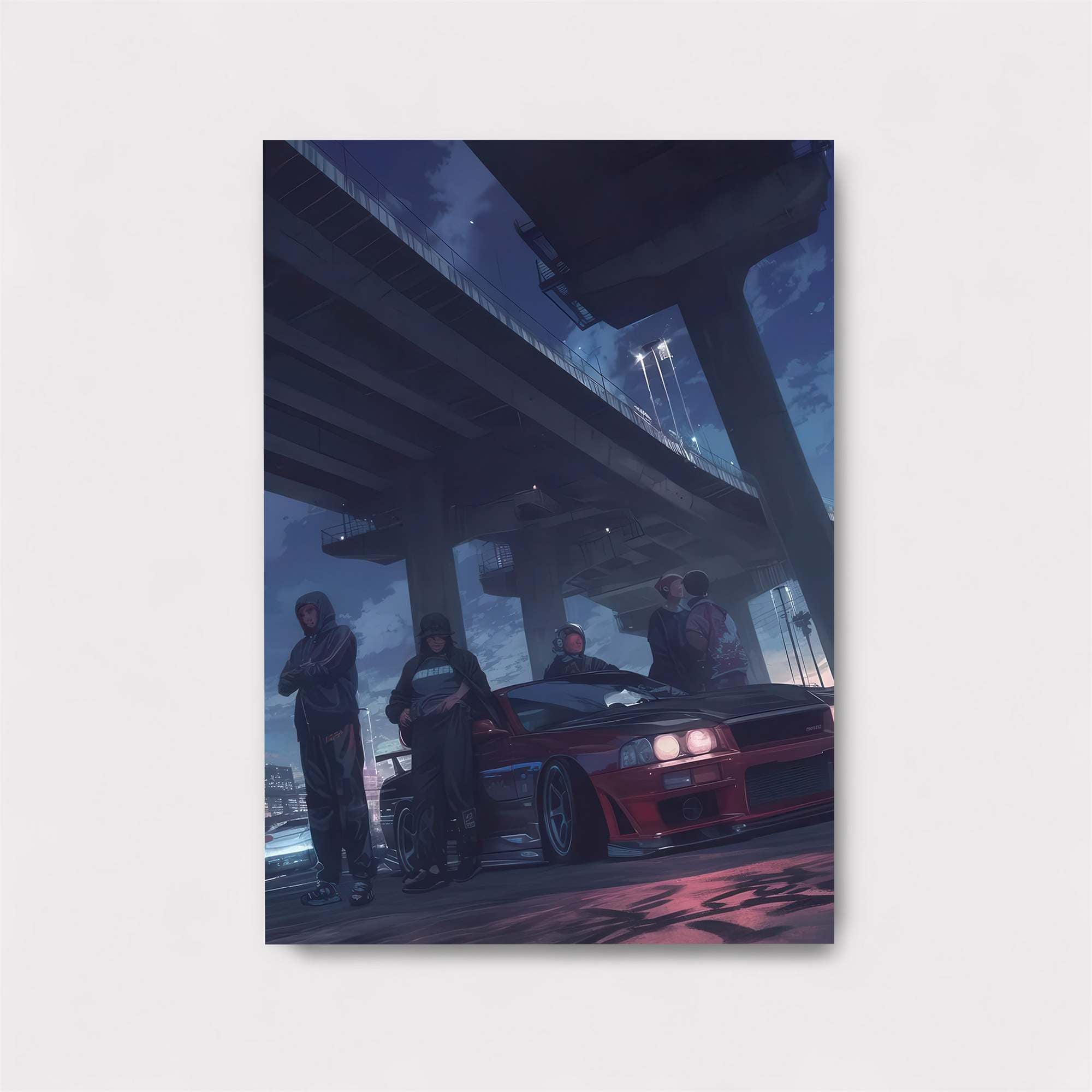 Drifters Twilight Safe Wall Magnetic / M