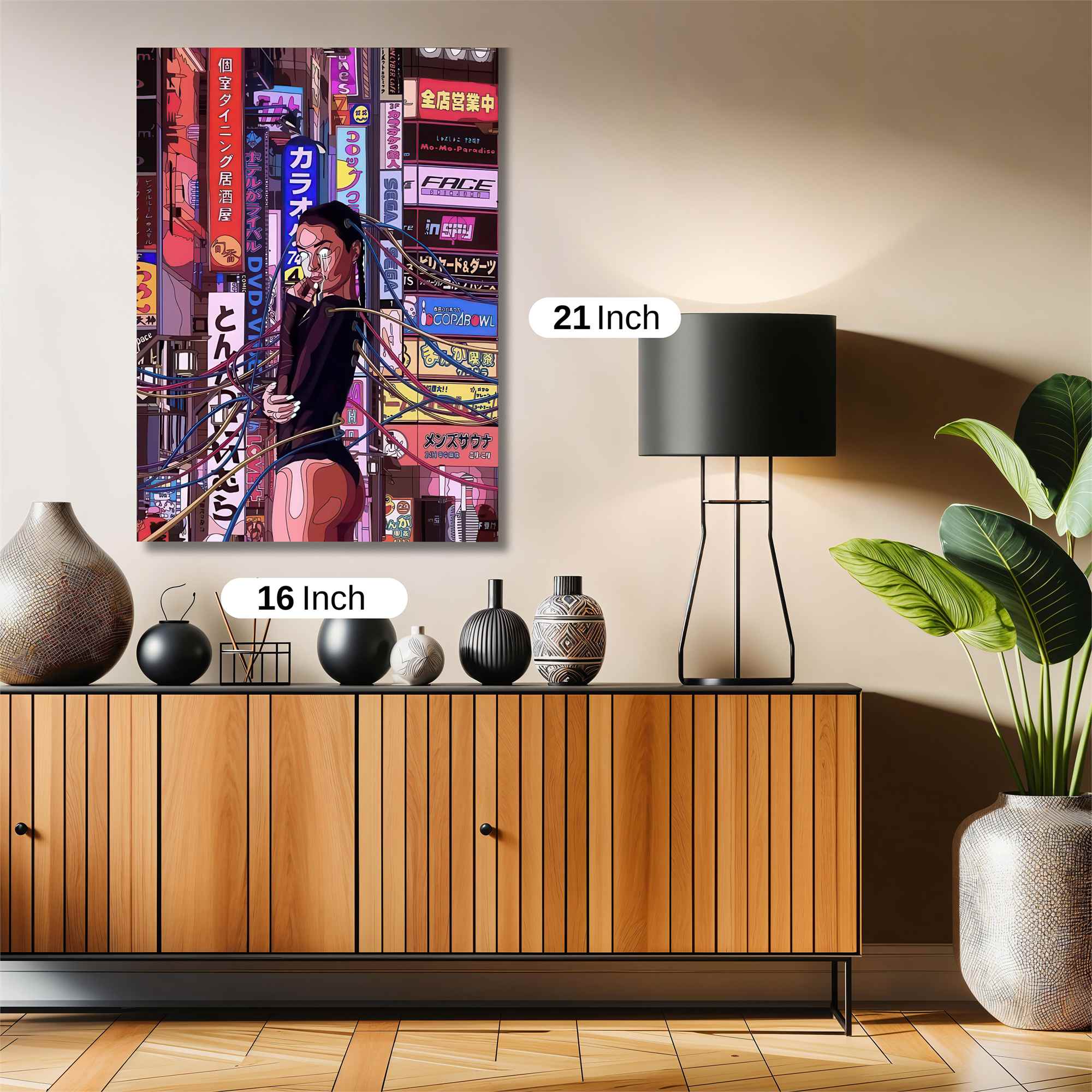 Cyberpunk Enigma Safe Wall Magnetic / M