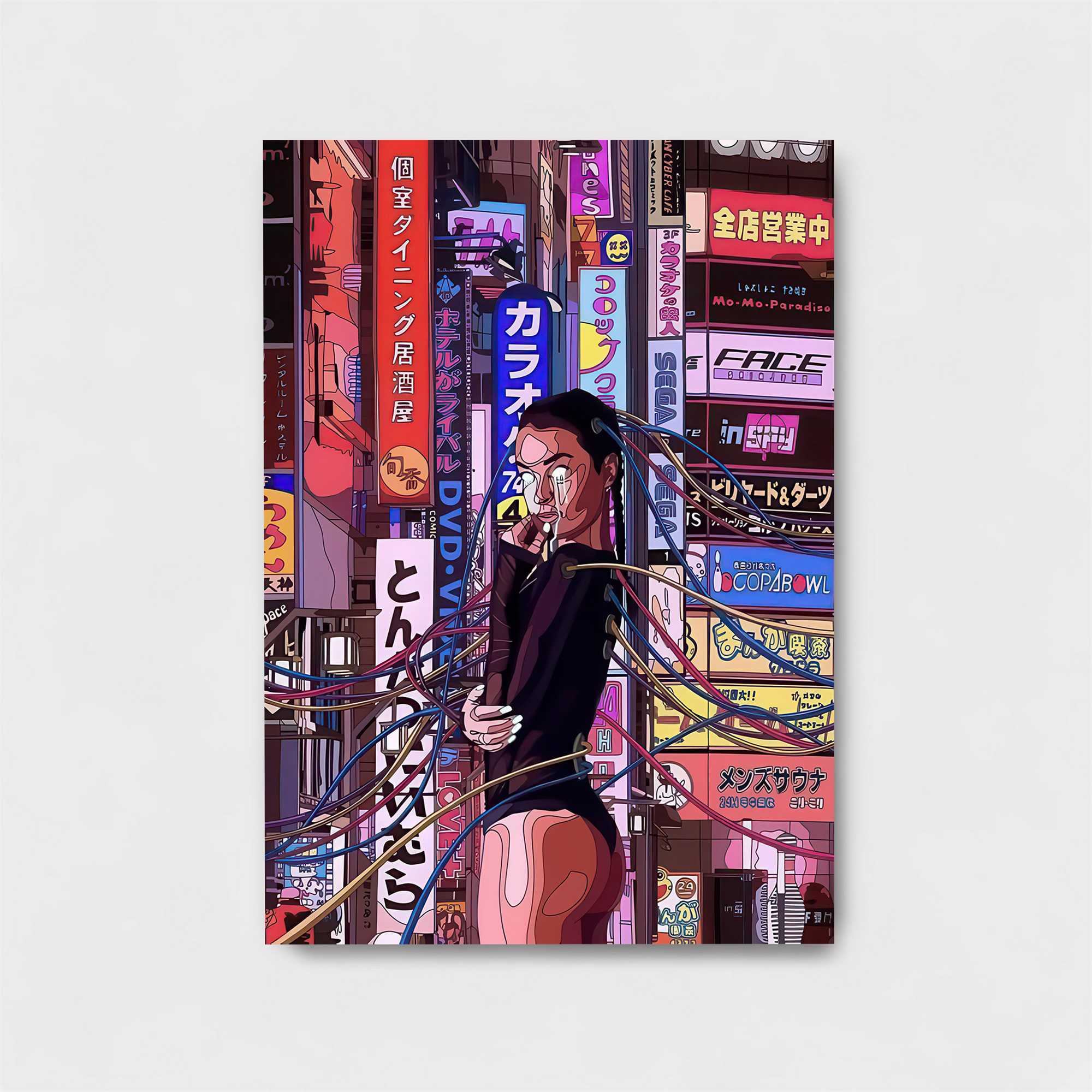 Cyberpunk Enigma Safe Wall Magnetic / M