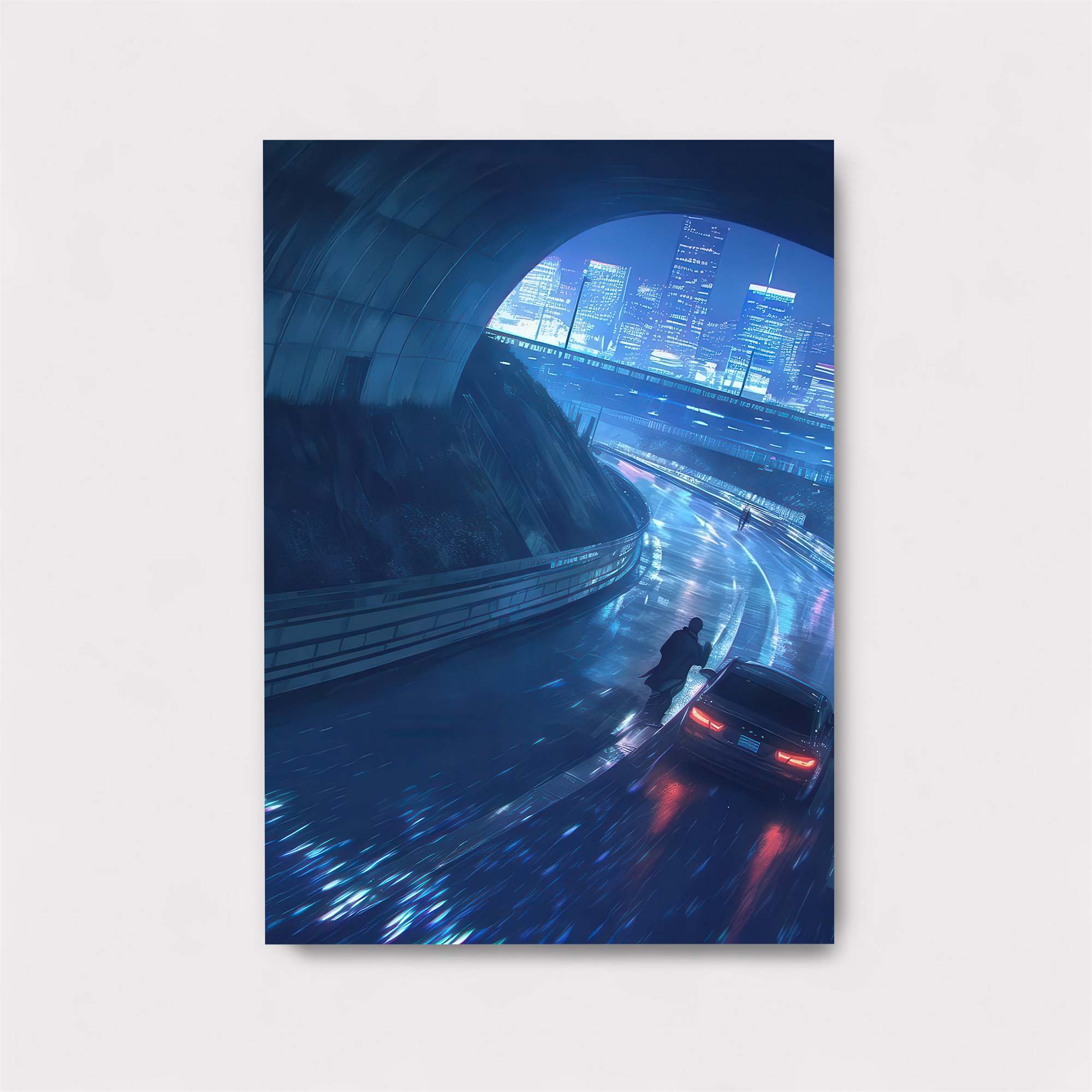 Cityscape Escape Safe Wall Magnetic / M