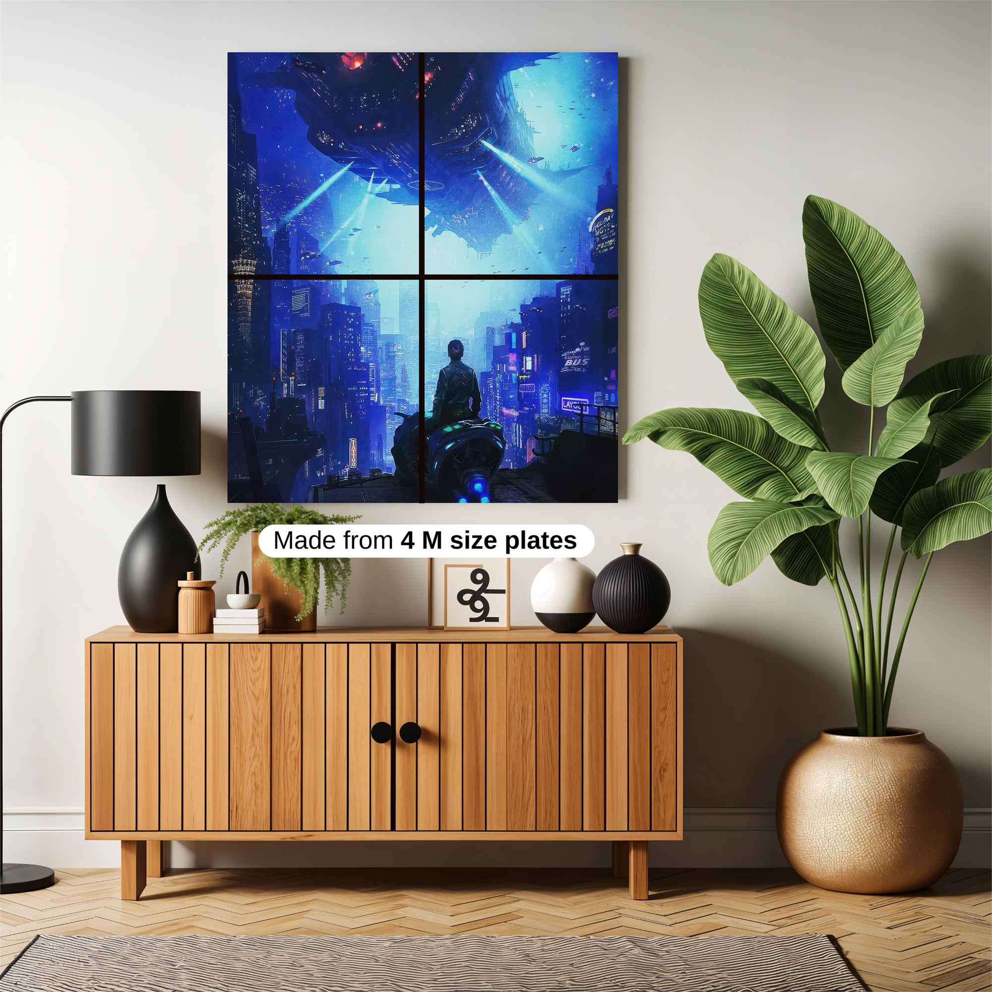 Alien Arrival Safe Wall Magnetic / M