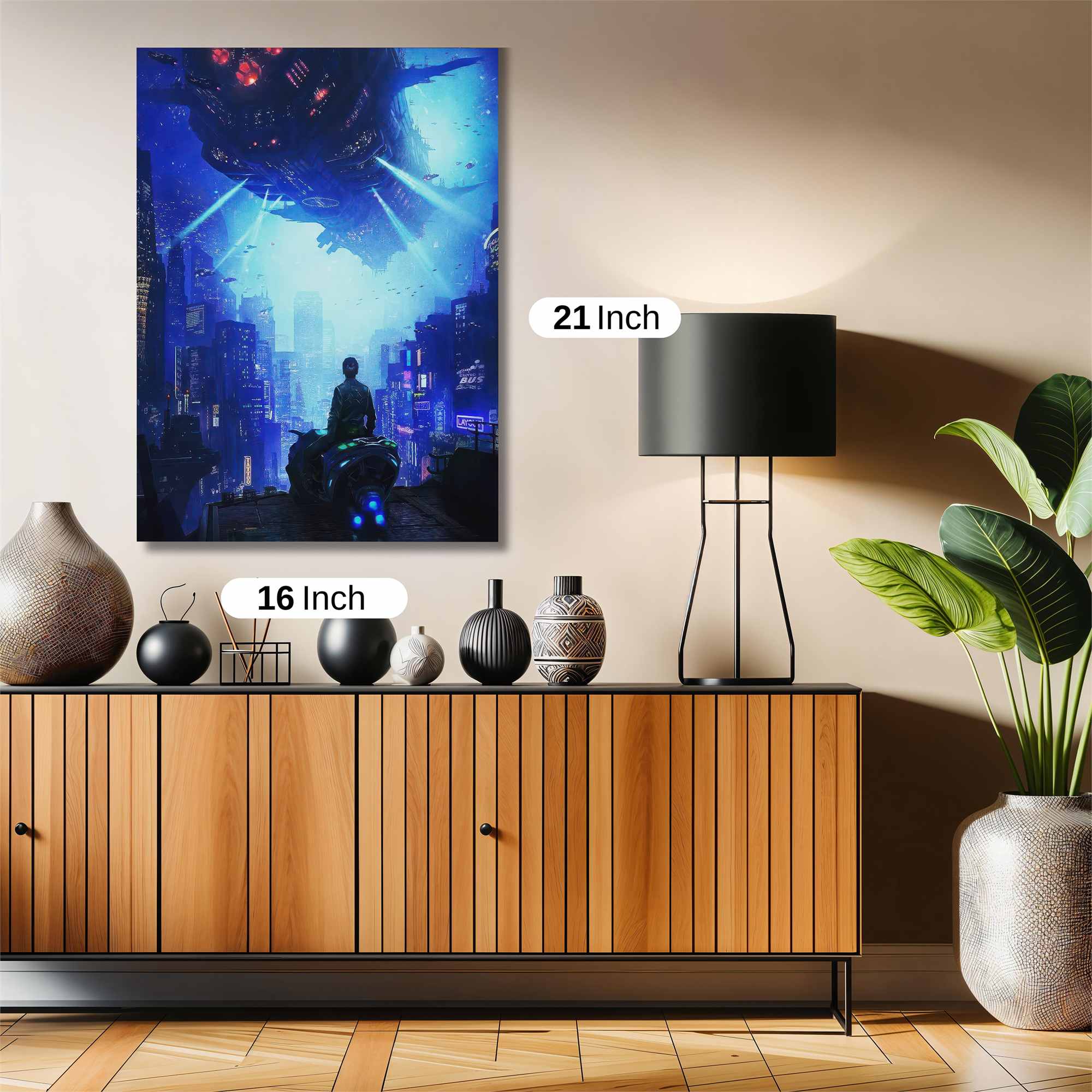 Alien Arrival Safe Wall Magnetic / M