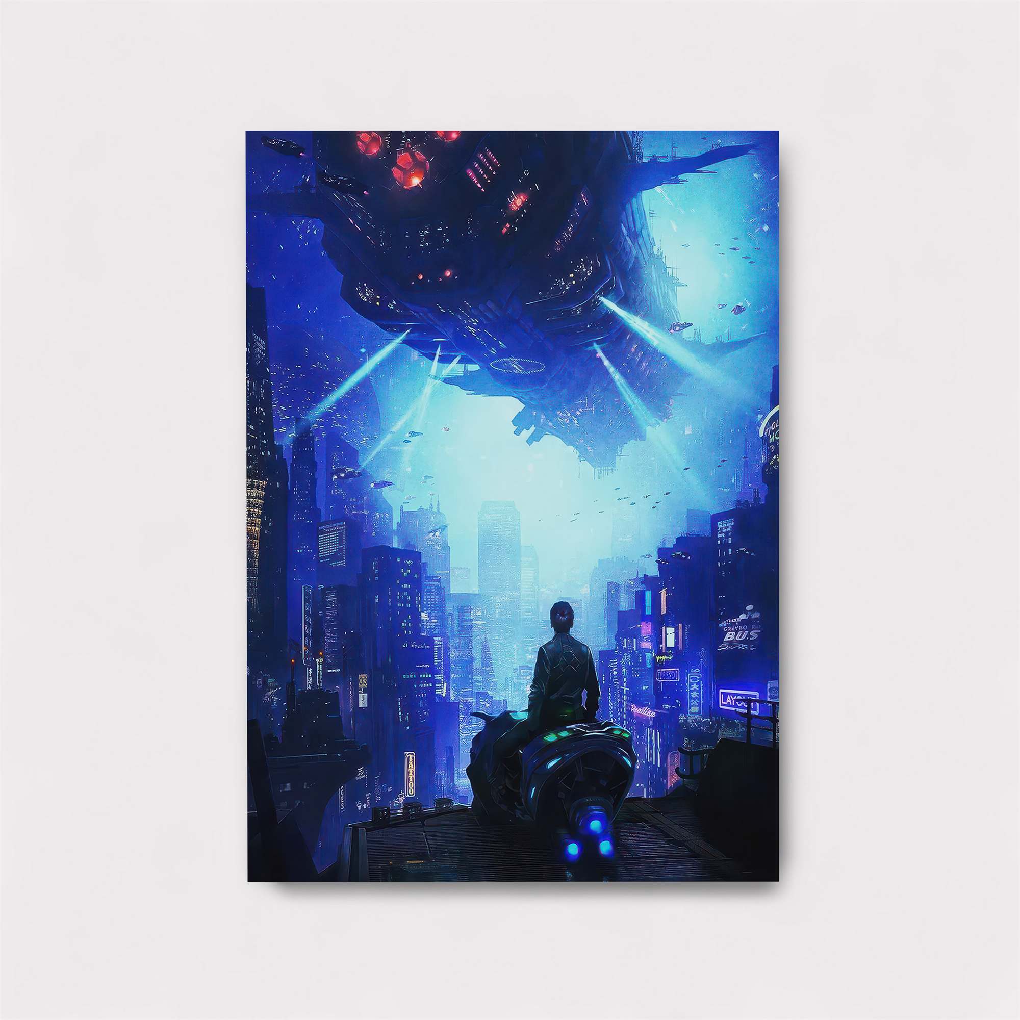 Alien Arrival Safe Wall Magnetic / M