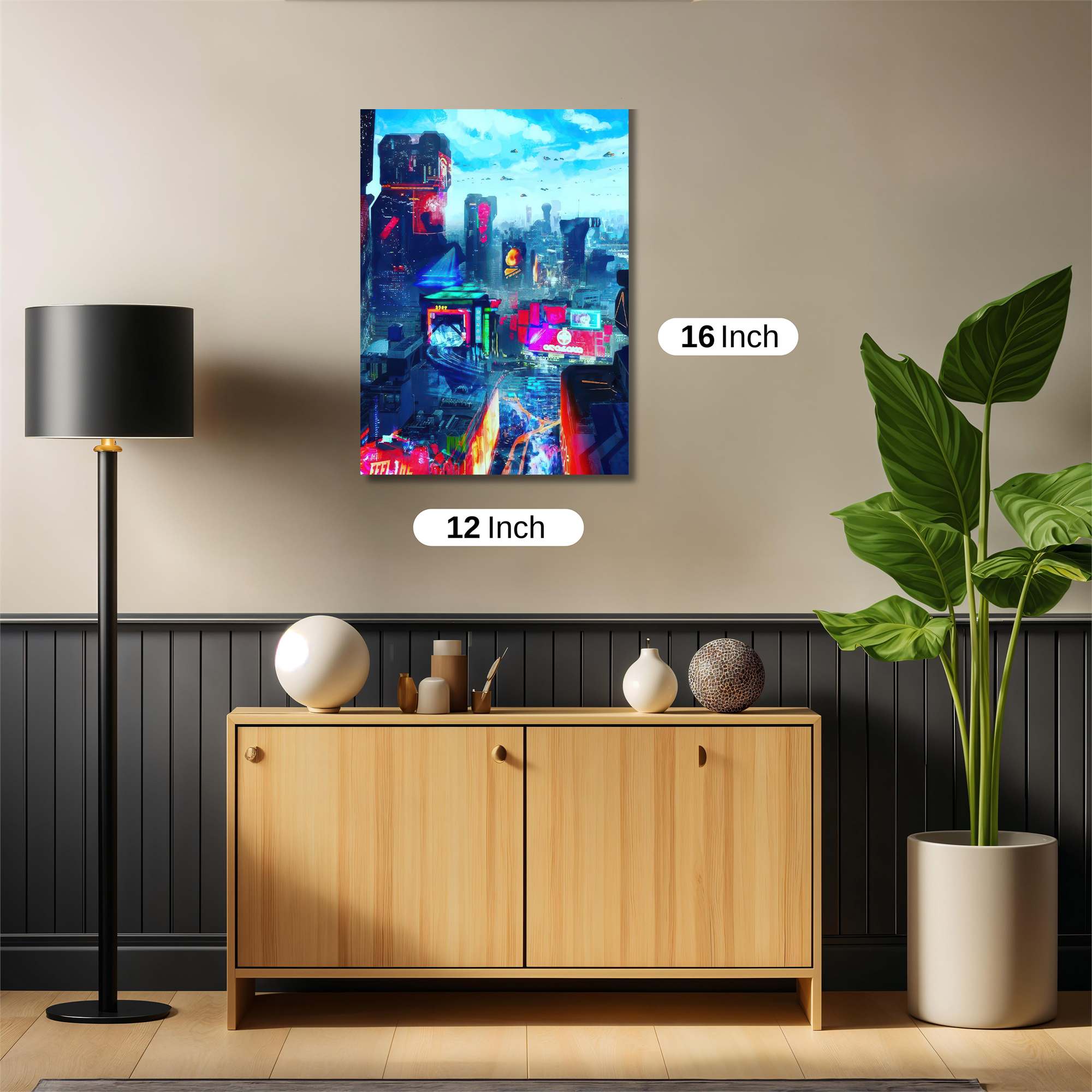 NeonPulse Safe Wall Magnetic / M